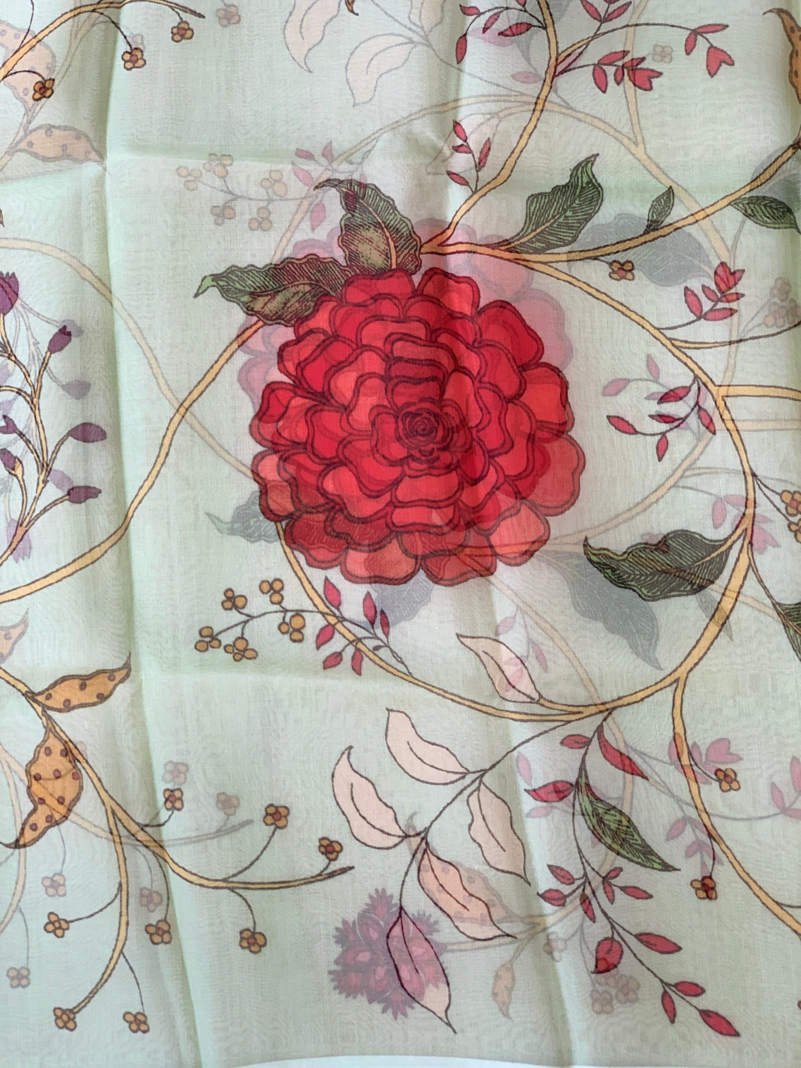 Mint Blue Banarasi Chiniya Silk 3-pc Suit set : SS62J09