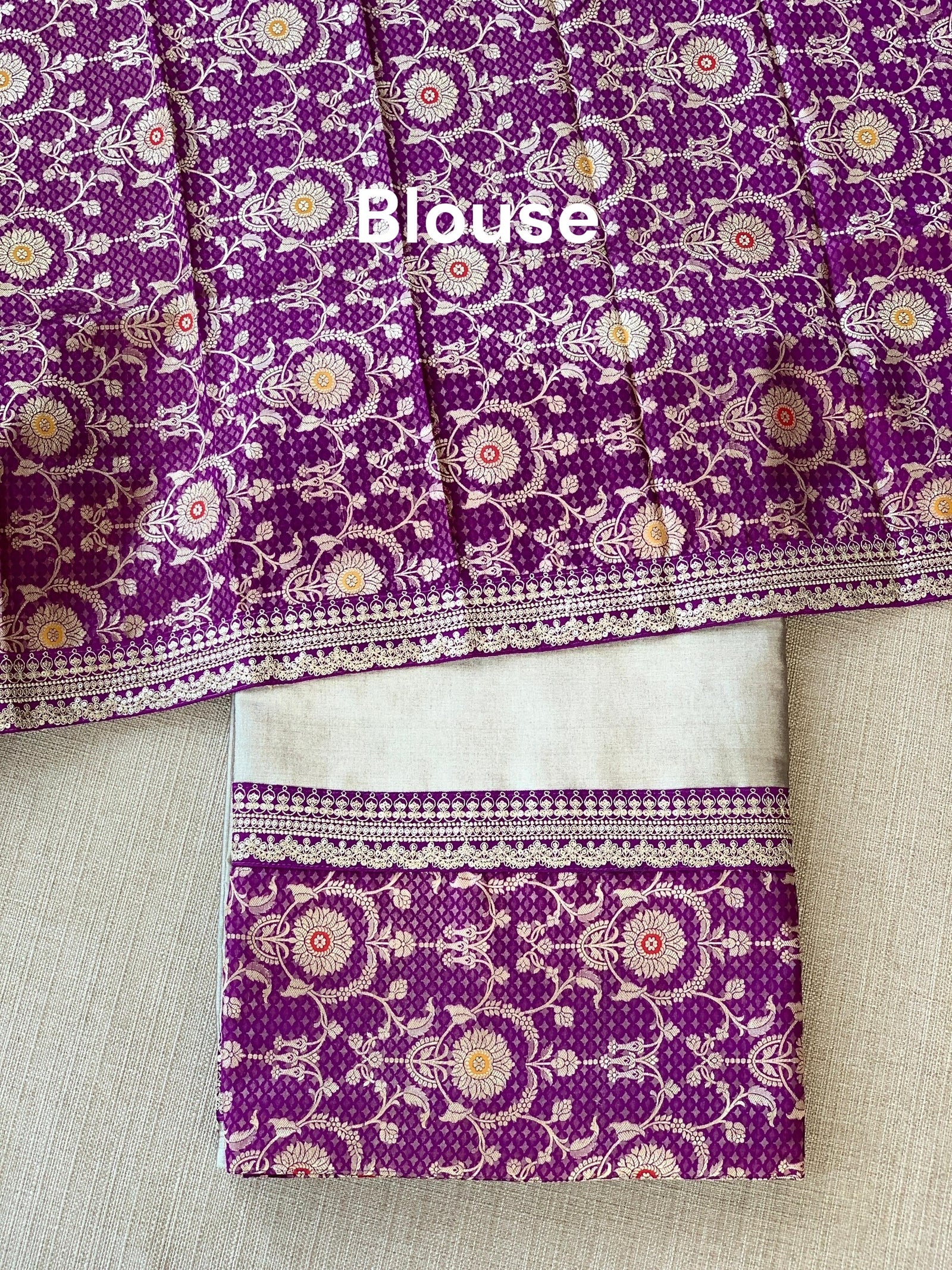 Greyish Silver tissue saree with banarasi and sabhyasachi borders : S62121