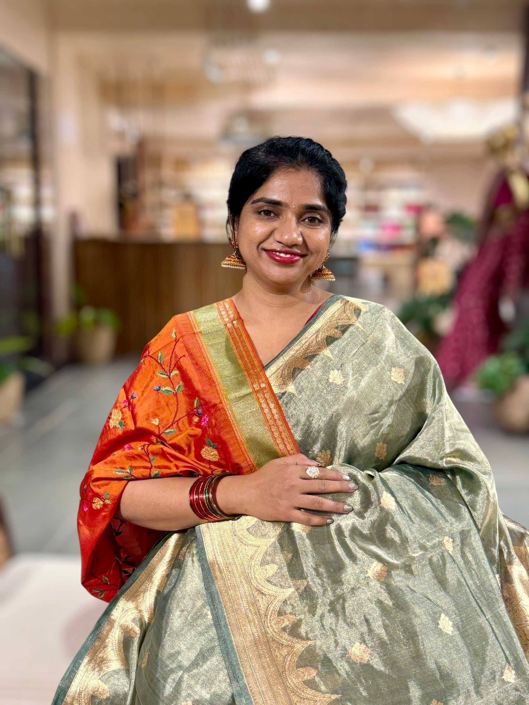 Banarasi Tissue Silk Saree