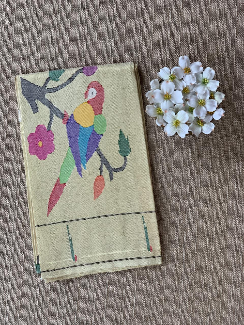 Pure Handloom Pythani Tissue blouse