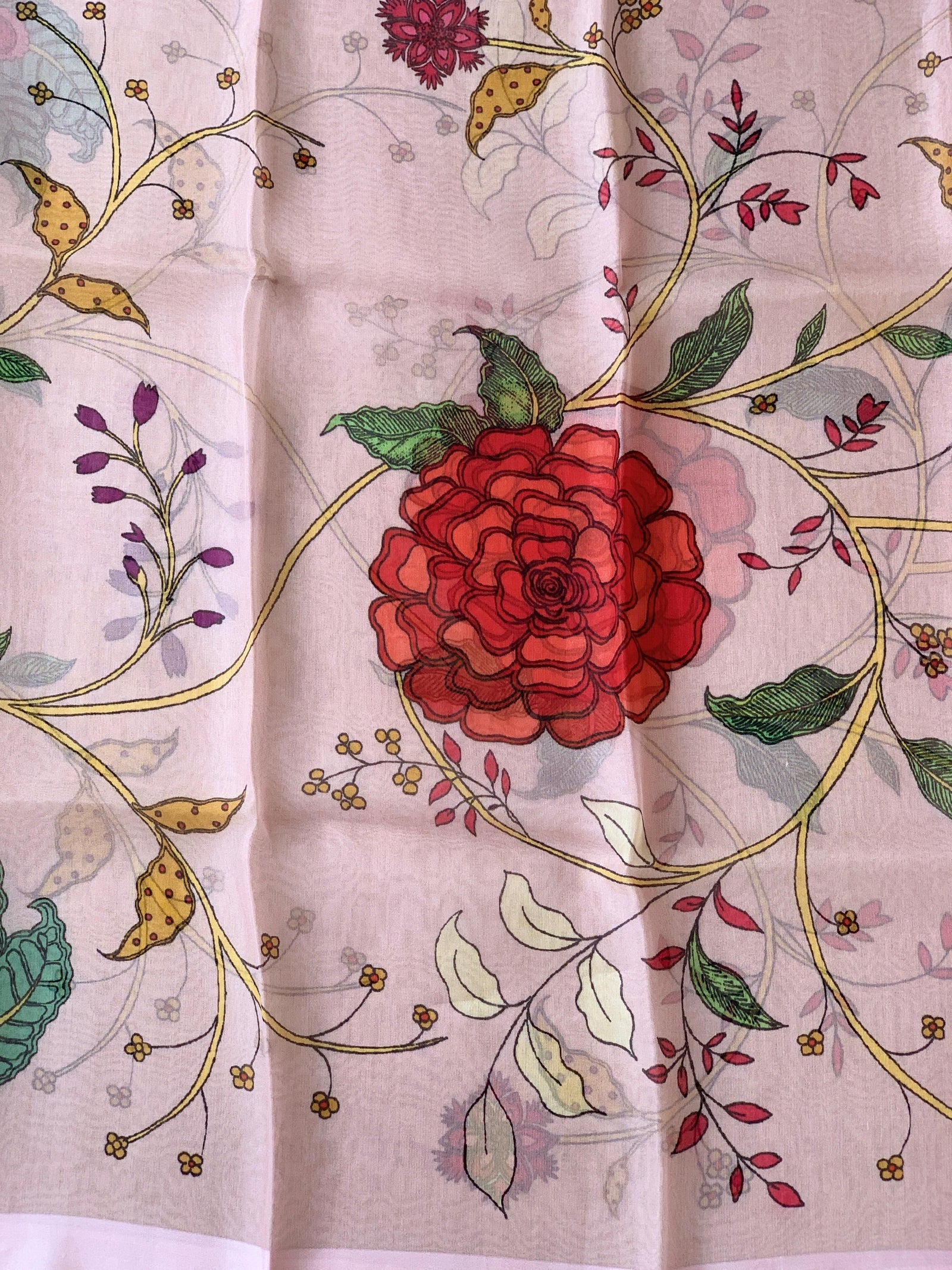 Pastel Pink Banarasi Chiniya Silk 3-pc Suit set : SS62J07