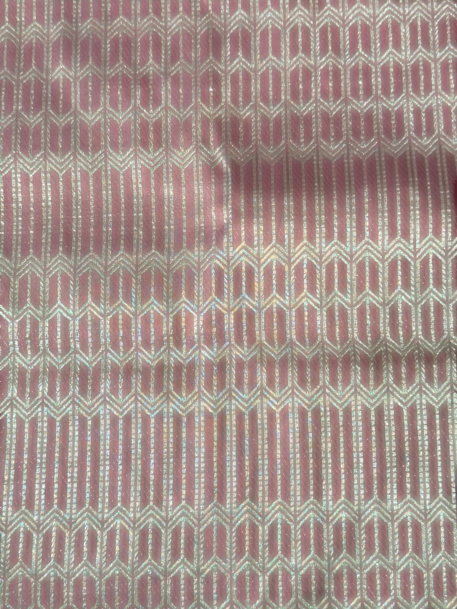 Dusty Rose Banarasi Ektara Silk Saree