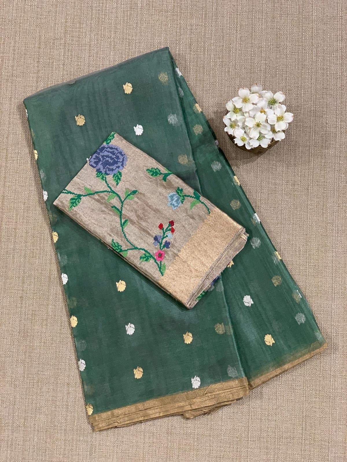Banarasi Tissue Silk Saree