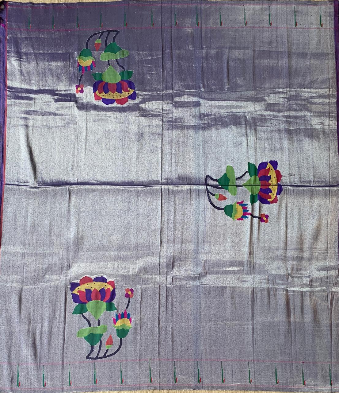 Pure Handloom Pythani Tissue blouse