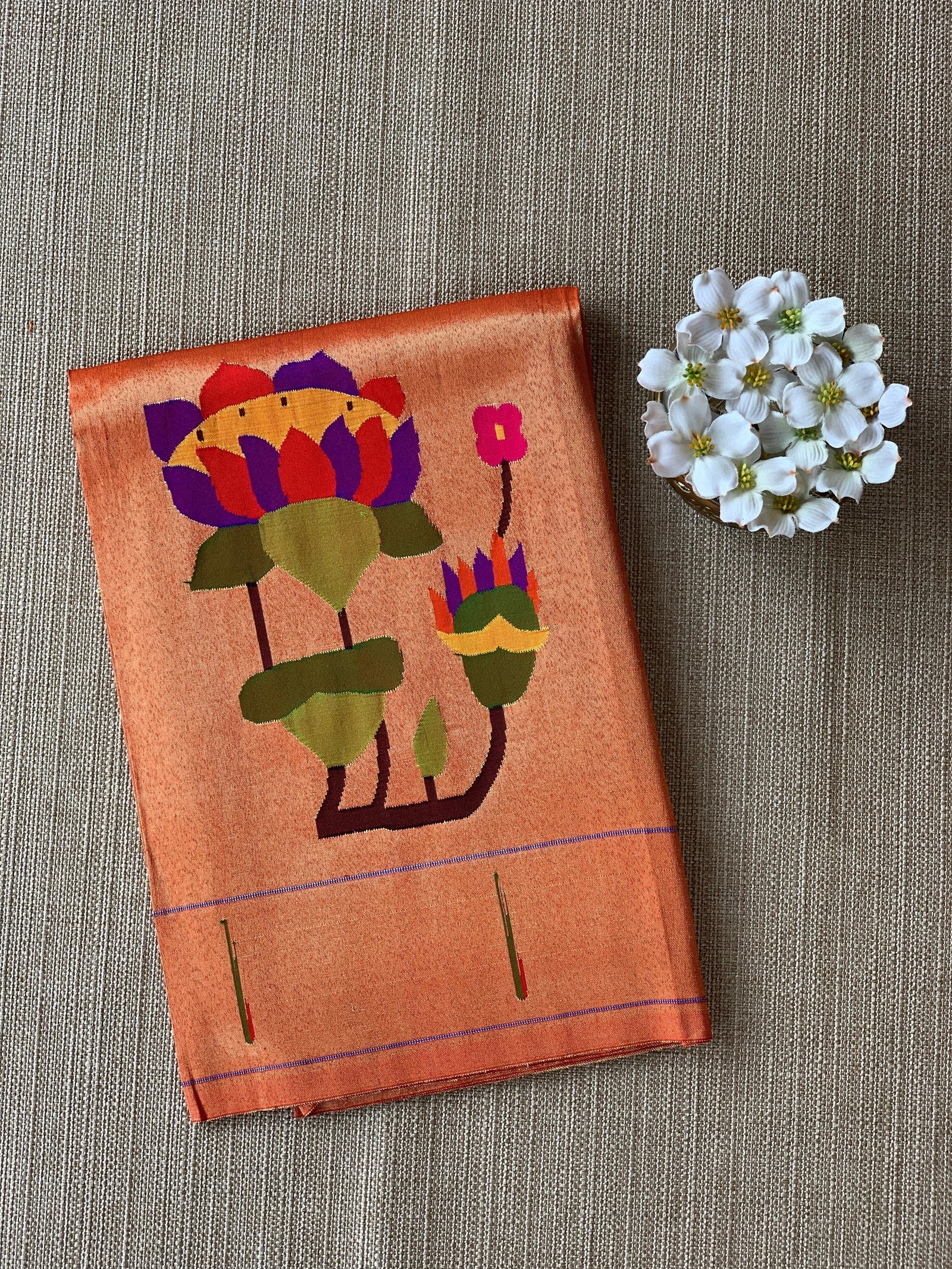 Pure Handloom Pythani Tissue blouse