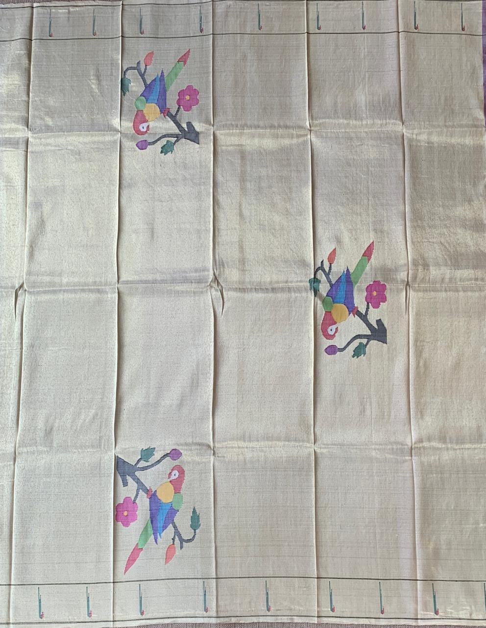 Pure Handloom Pythani Tissue blouse