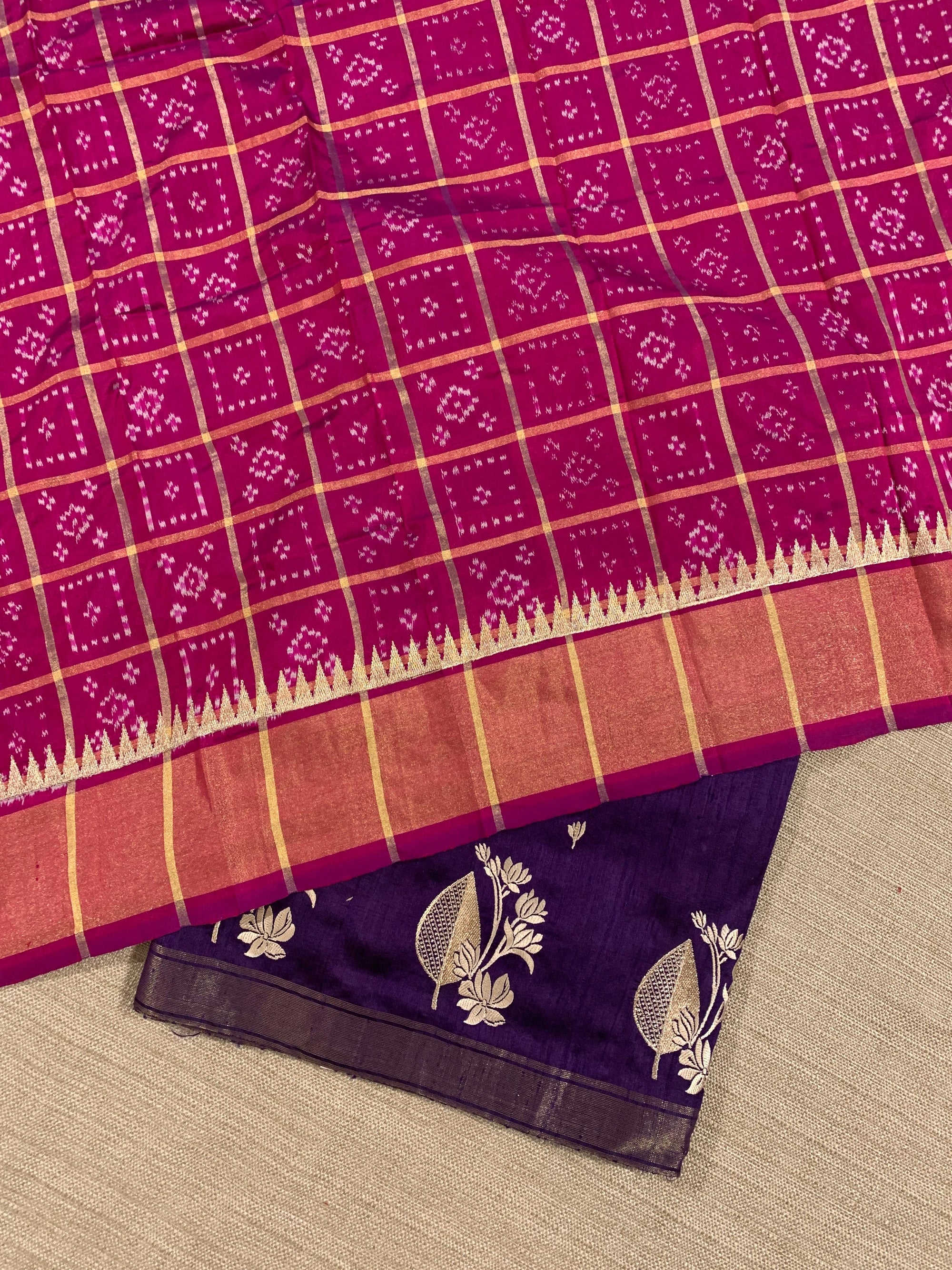 Pure Handloom Raw Silk Saree