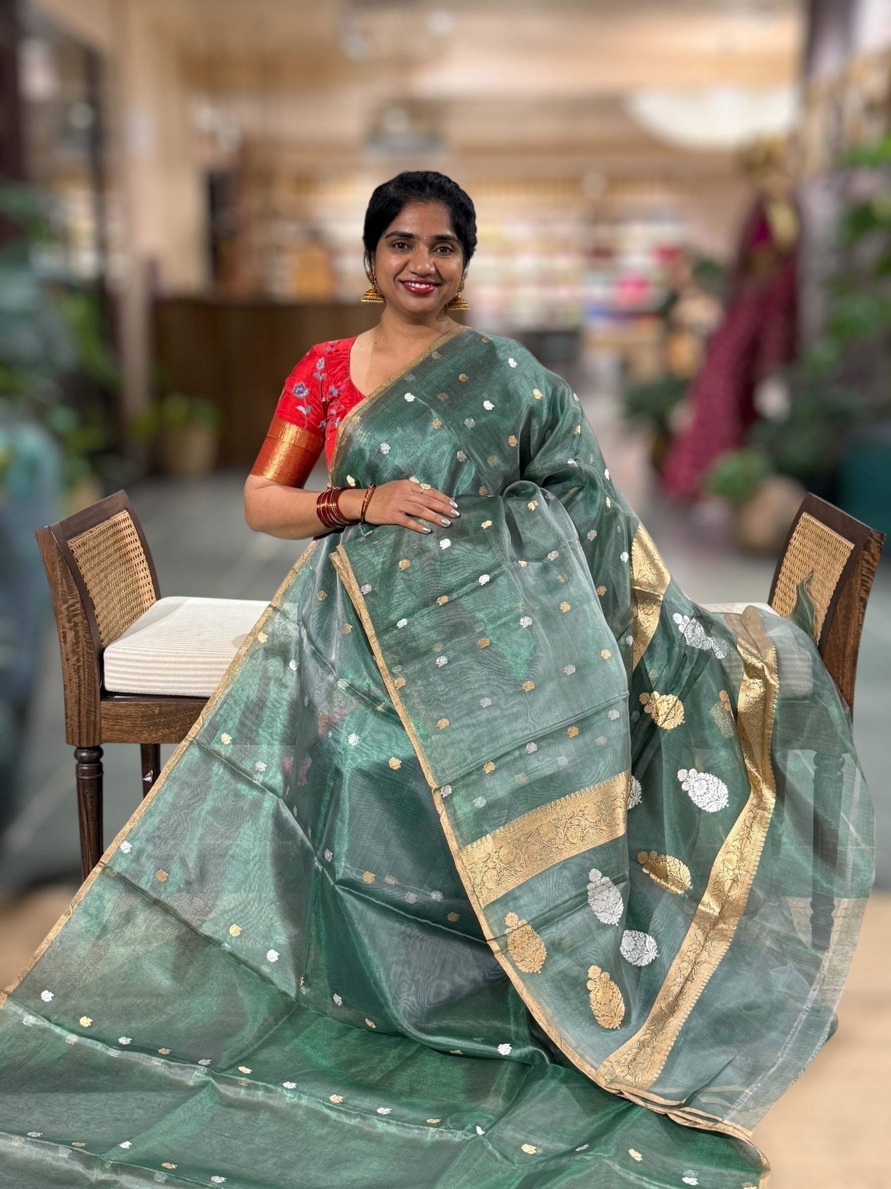 Banarasi Tissue Silk Saree