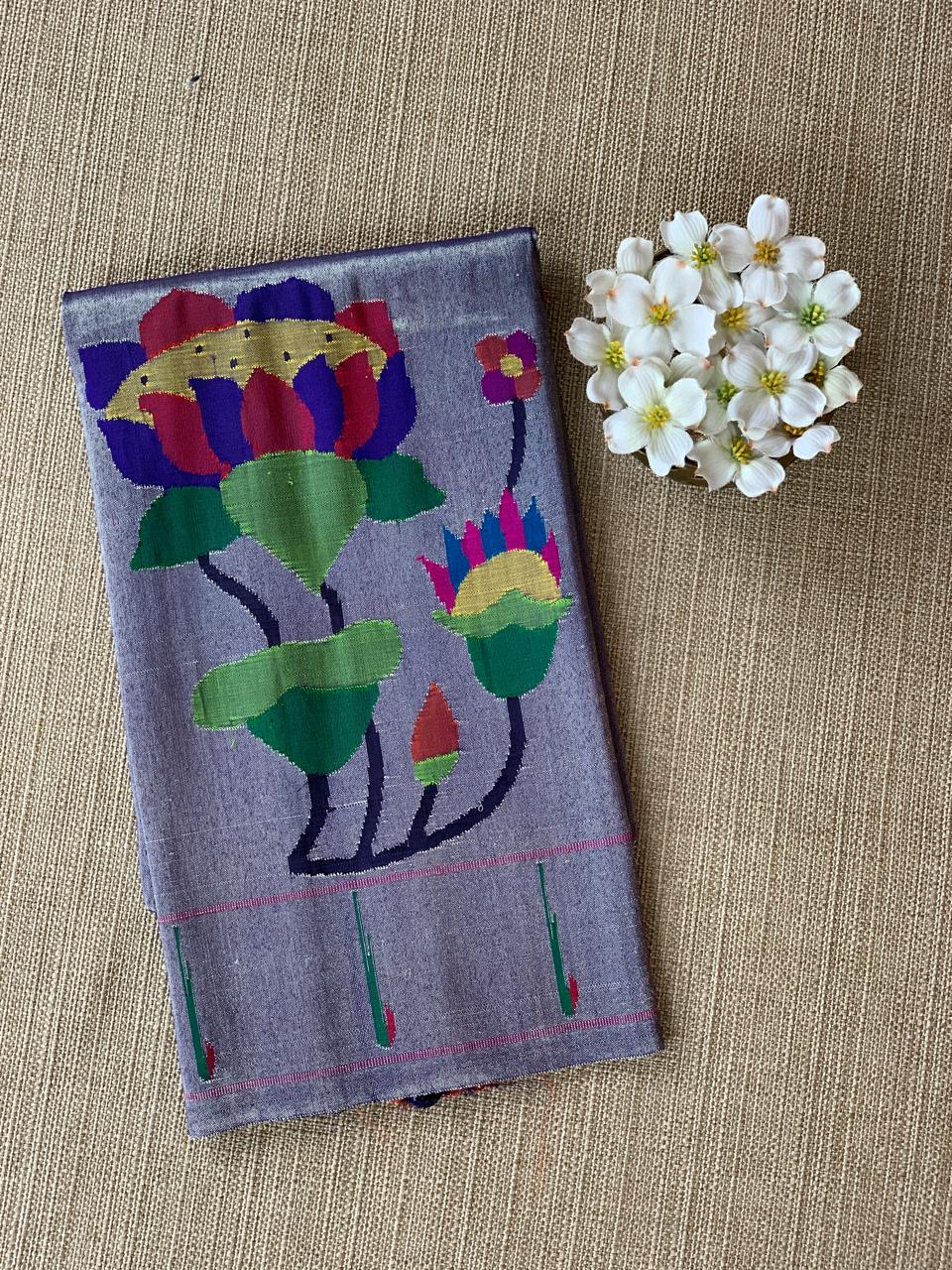 Pure Handloom Pythani Tissue blouse