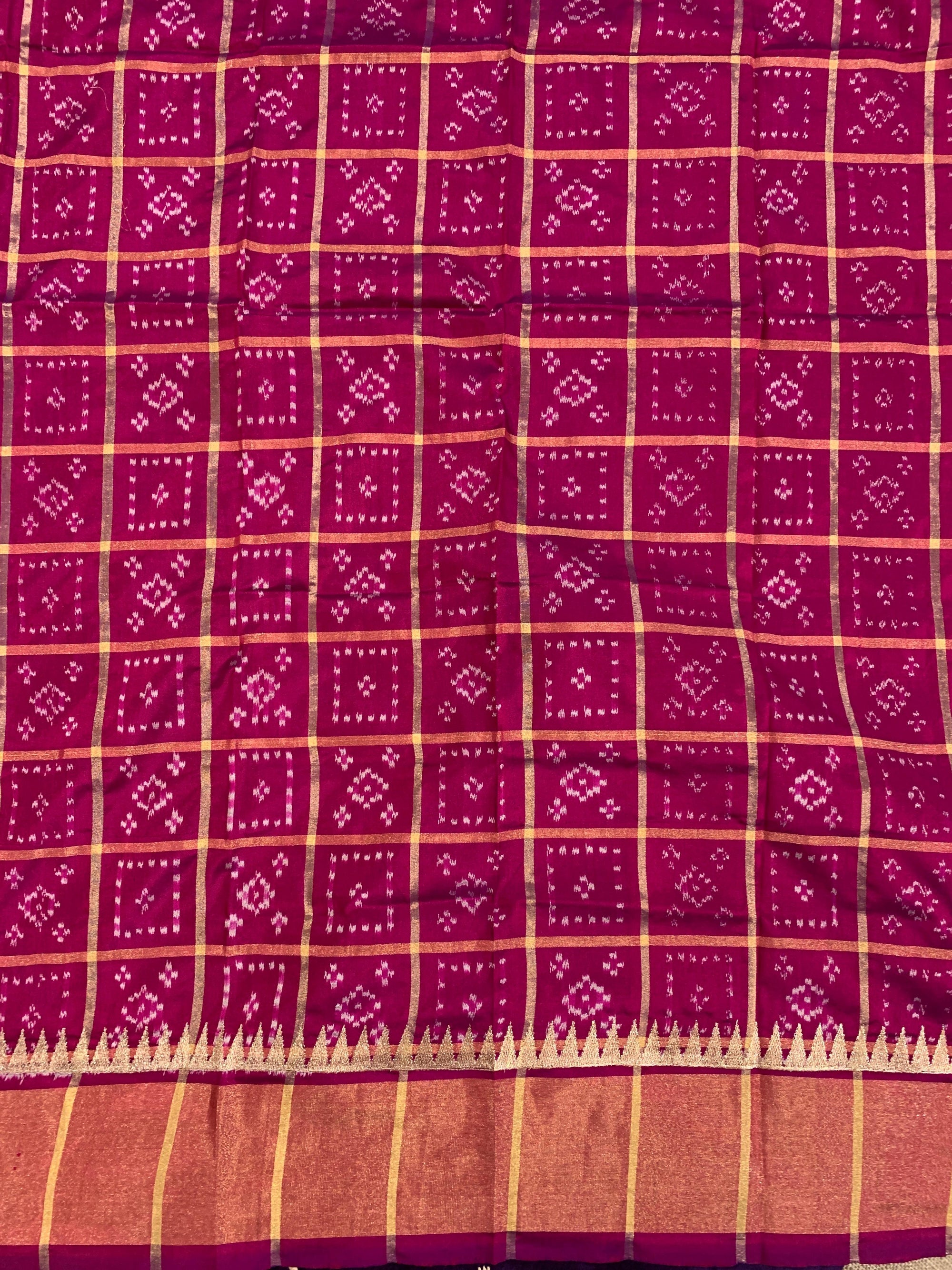 Pure Handloom Raw Silk Saree