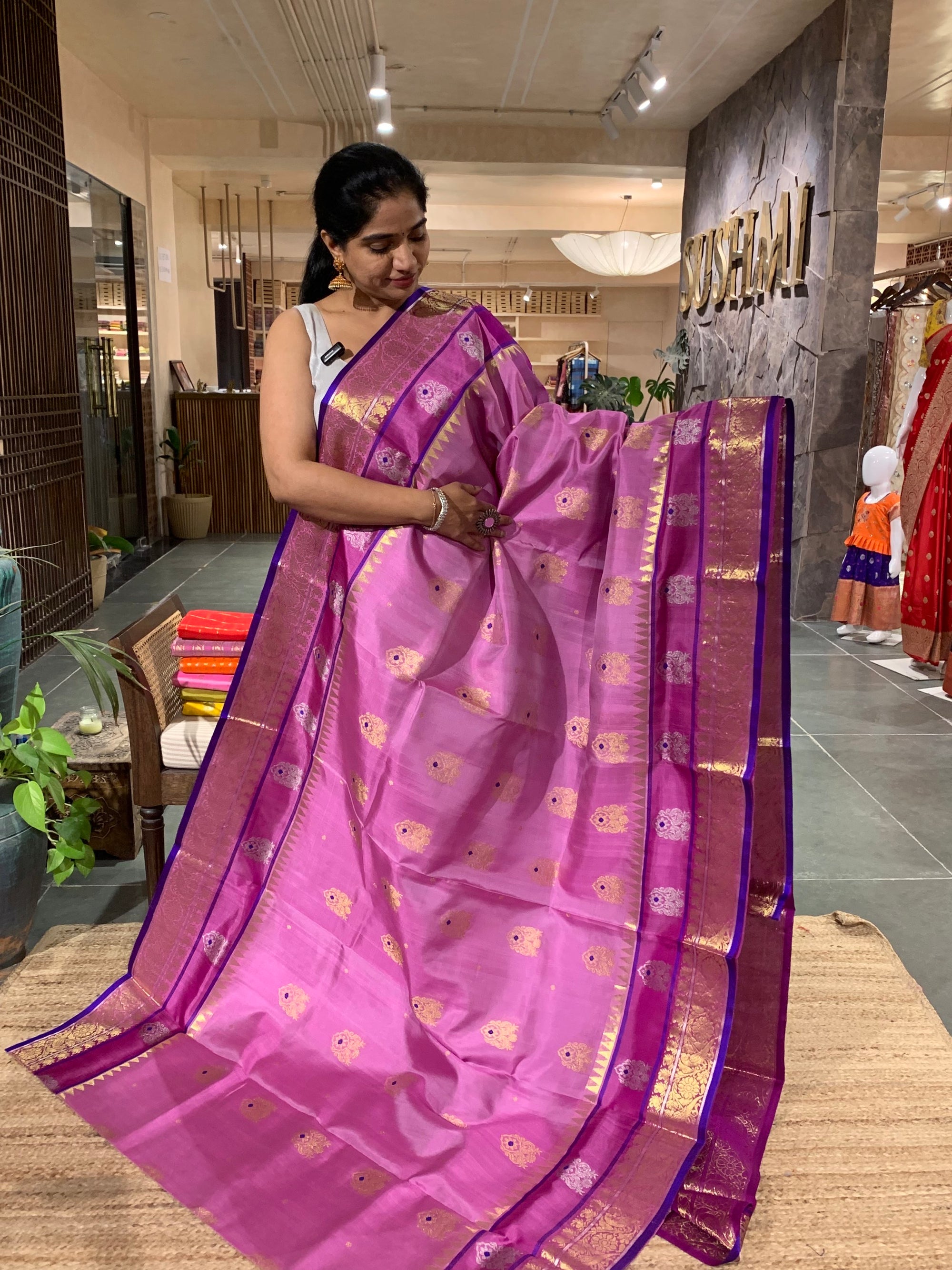 Venkatagiri Handloom Pure Silk Saree