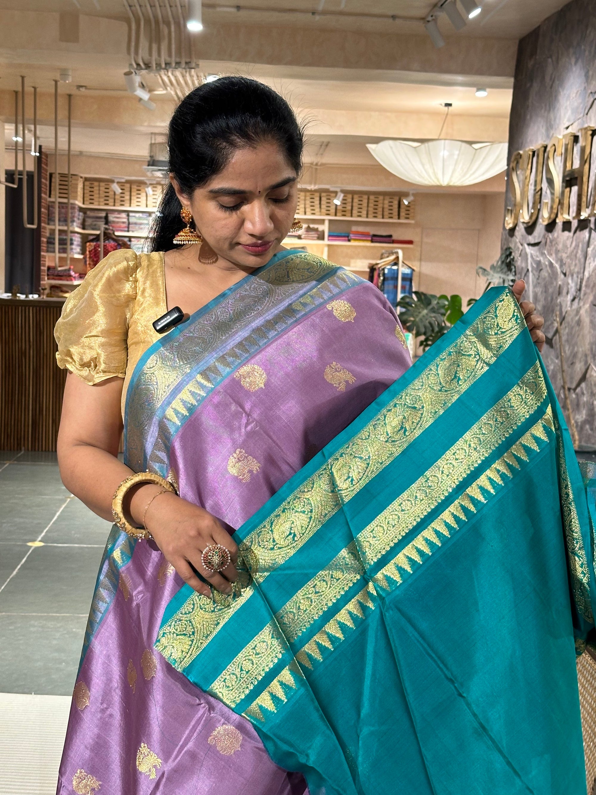Venkatagiri Handloom Pure Silk Saree