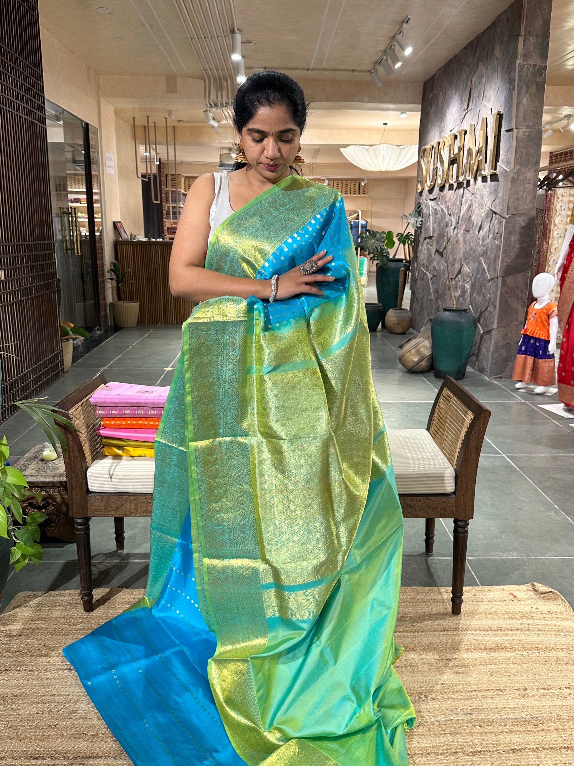 Venkatagiri Handloom Pure Silk Saree