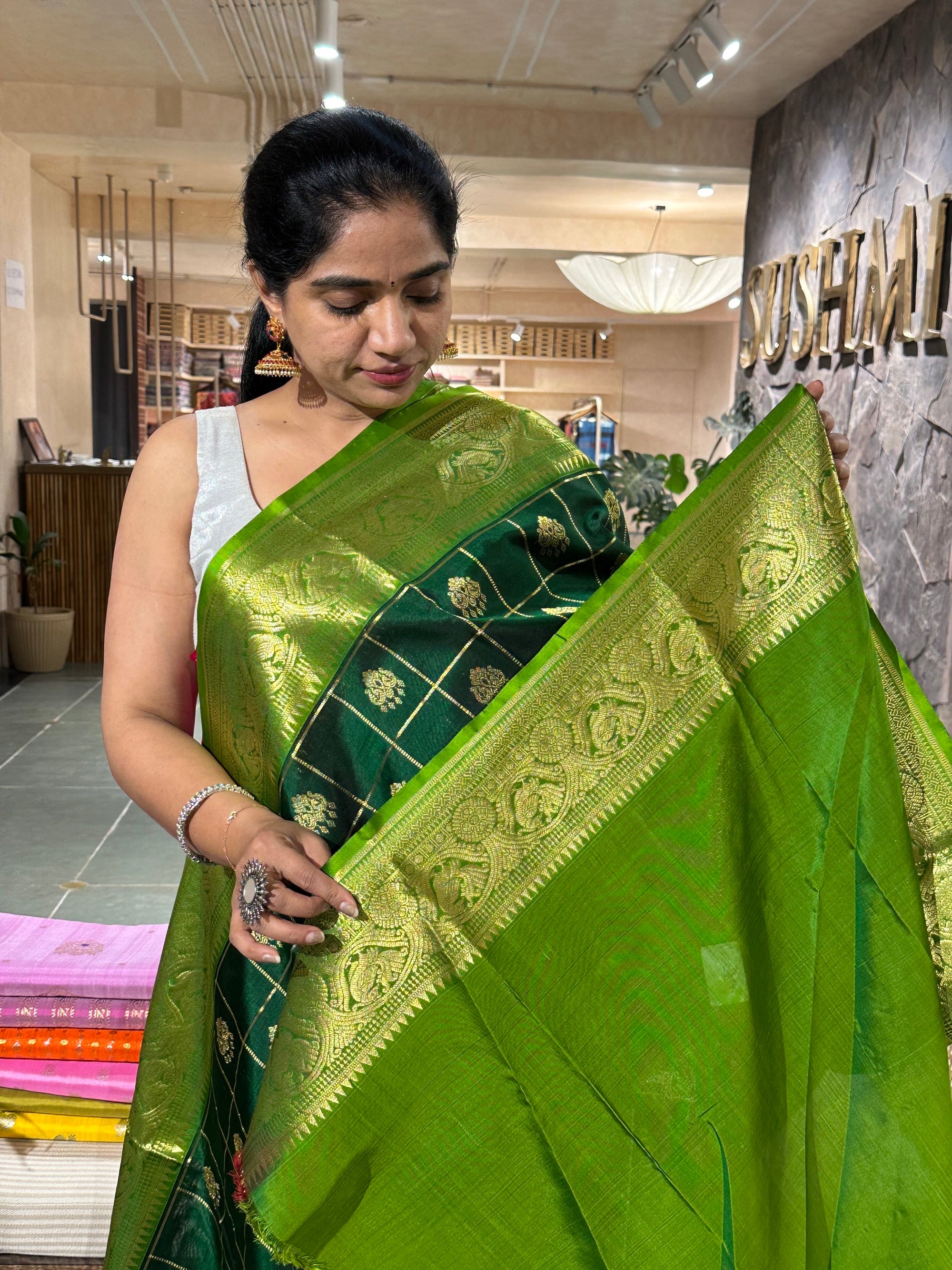 Venkatagiri Handloom Pure Silk Saree