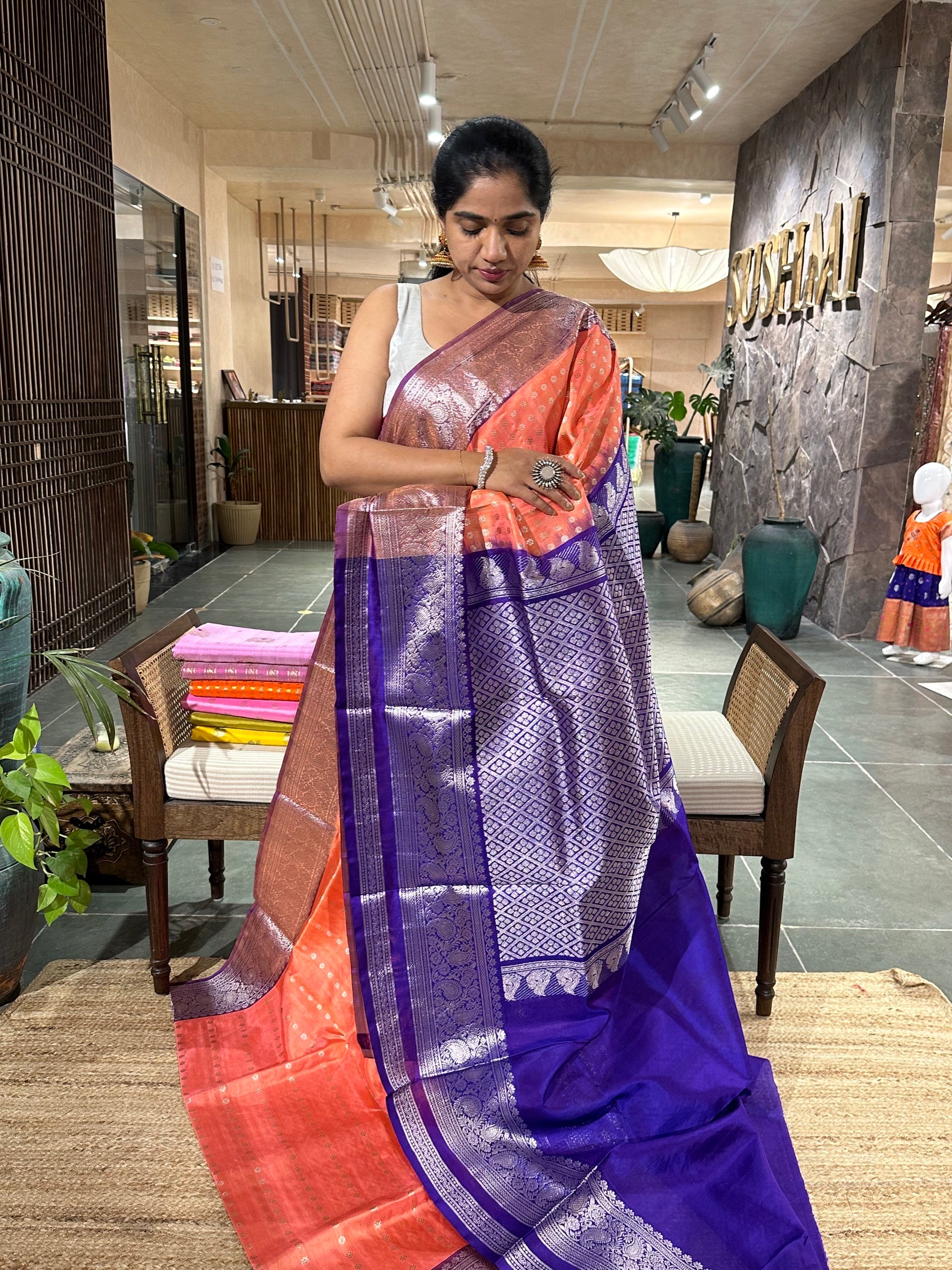 Venkatagiri Handloom Pure Silk Saree