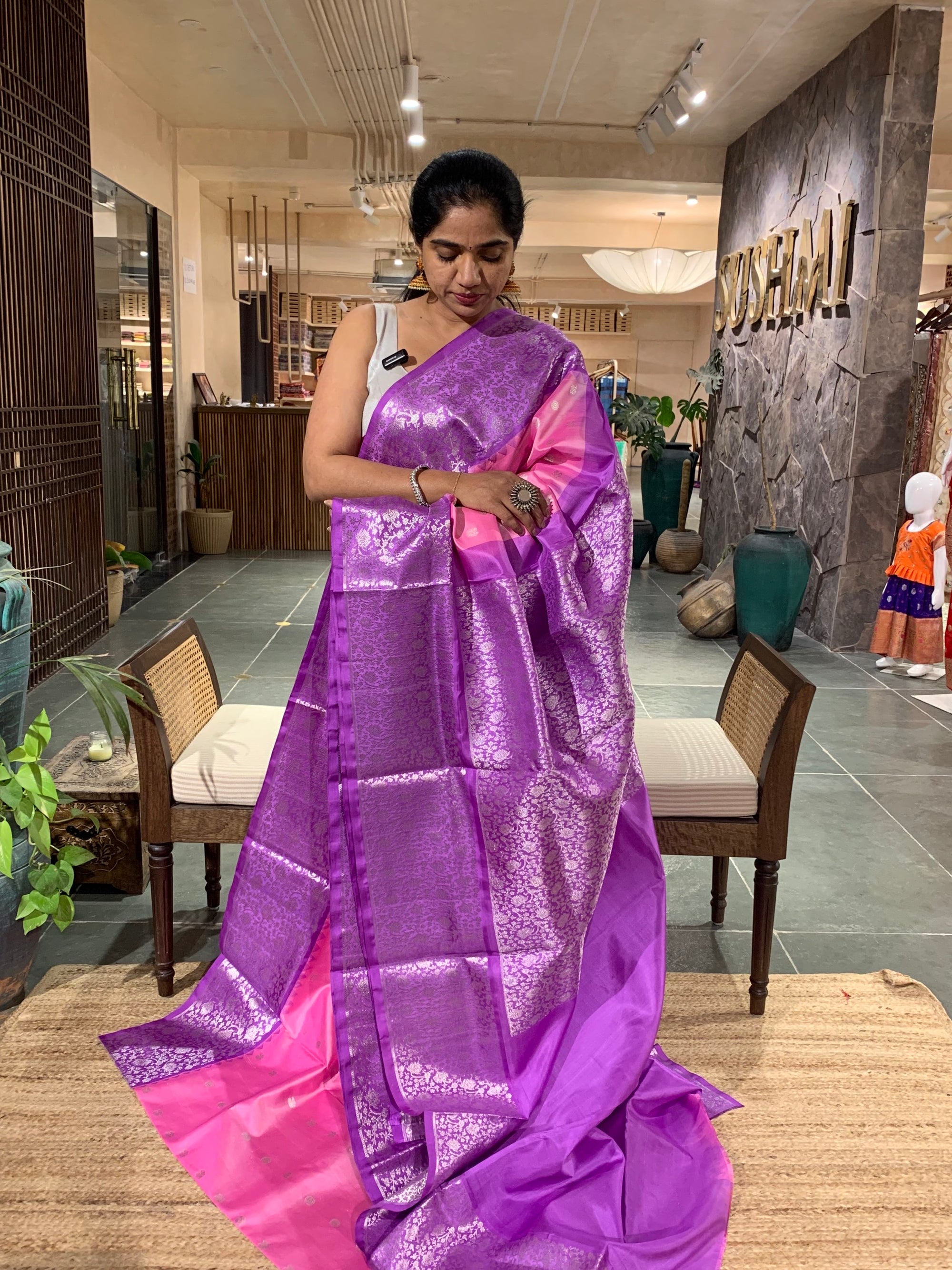 Venkatagiri Handloom Pure Silk Saree