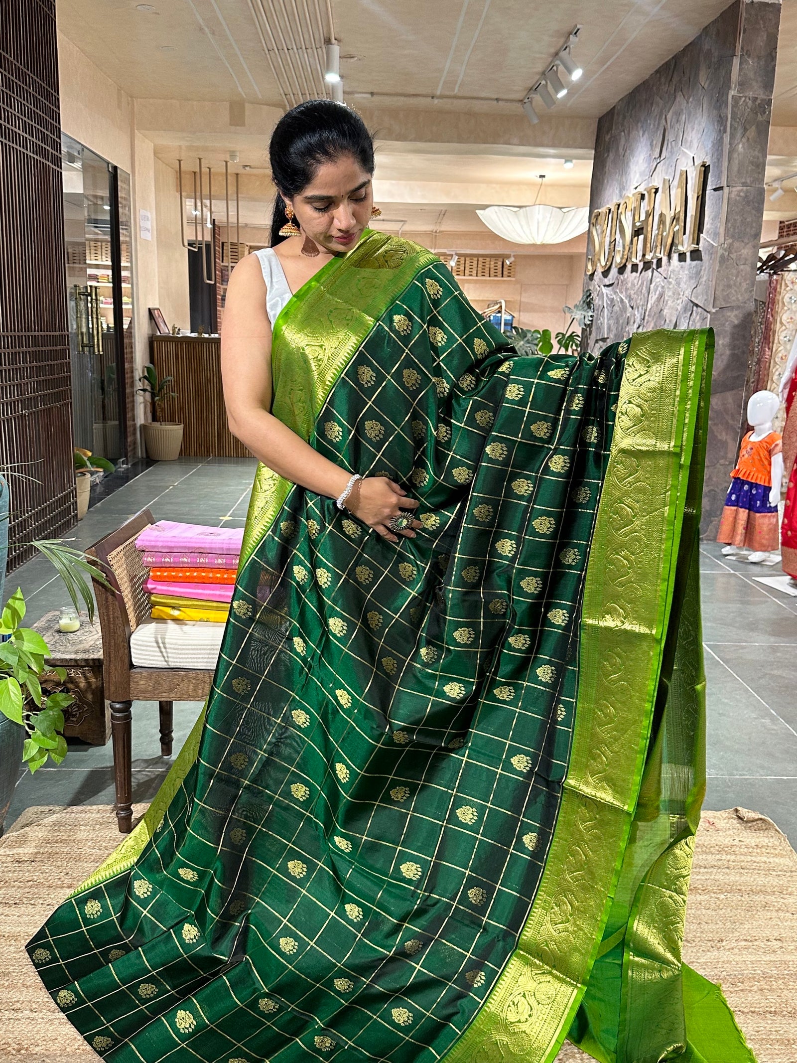 Venkatagiri Handloom Pure Silk Saree