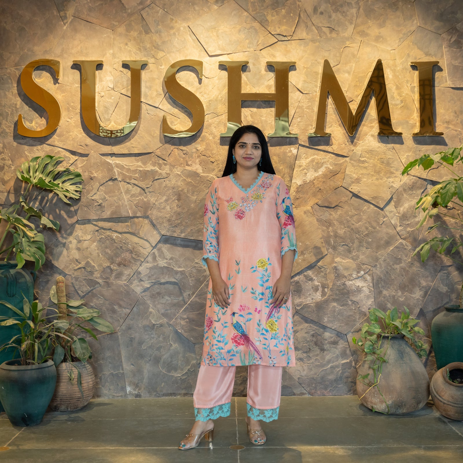 Pure Chinnon Printed Coordset