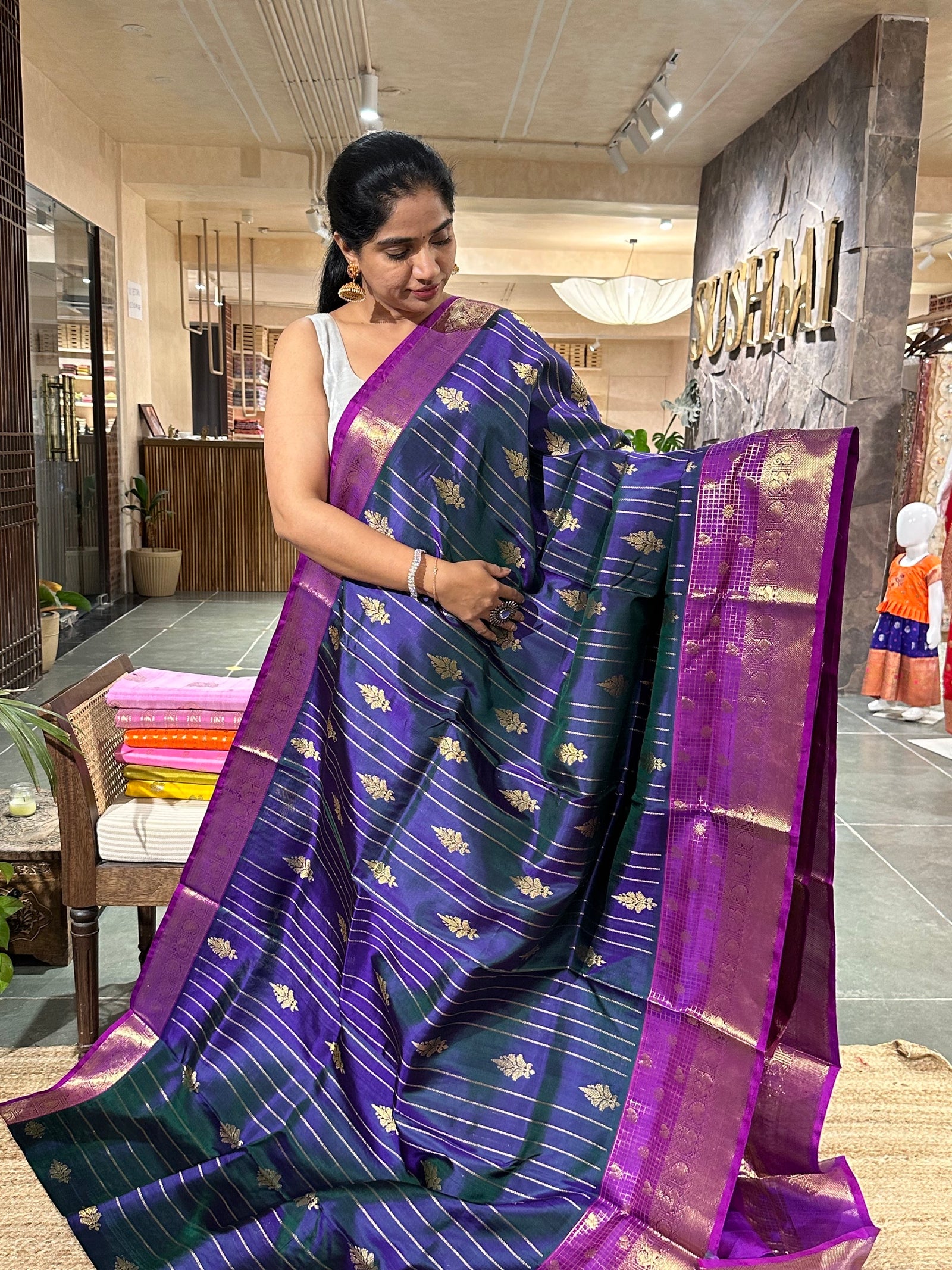 Venkatagiri Handloom Pure Silk Saree