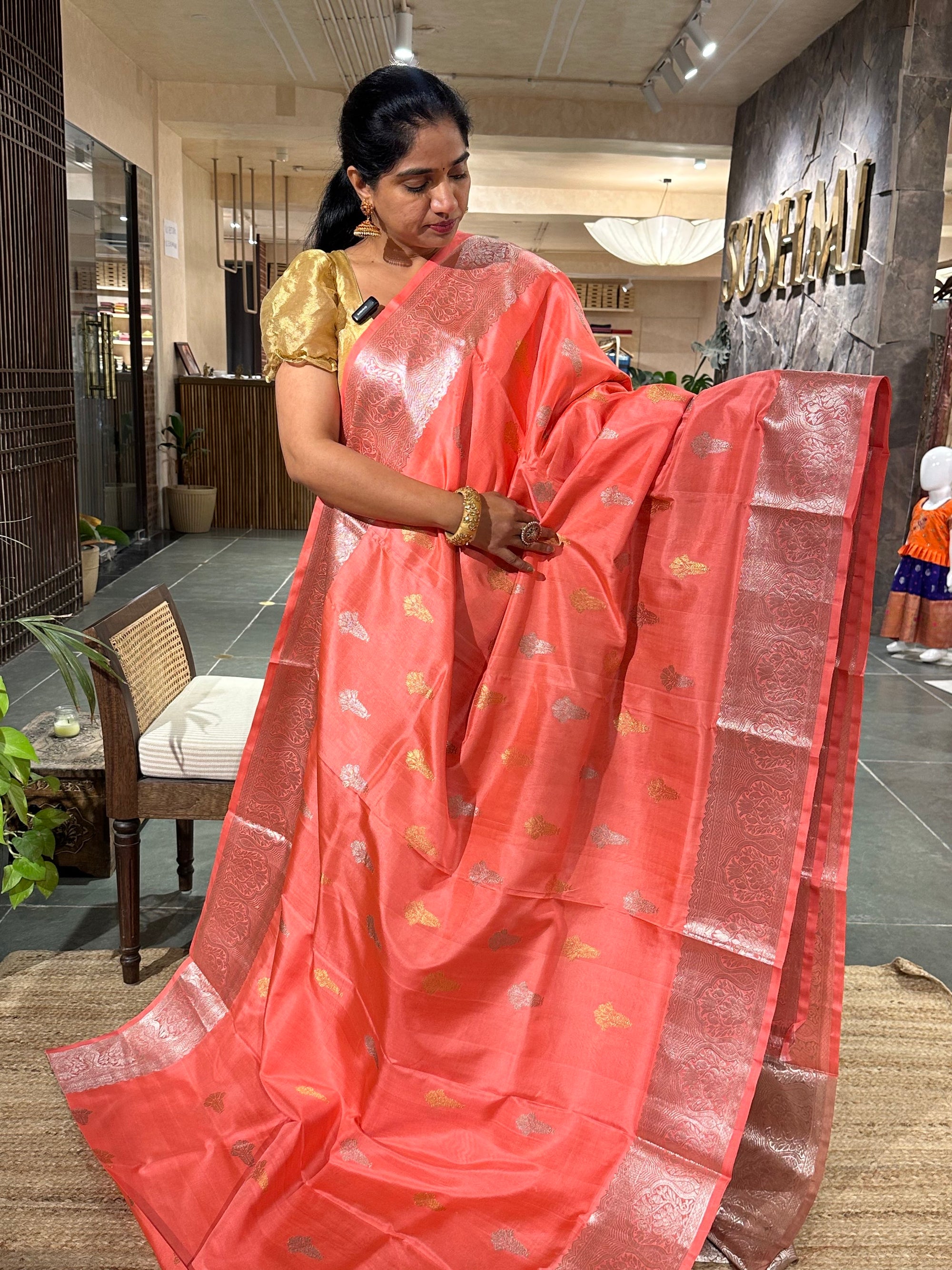 Venkatagiri Handloom Pure Silk Saree