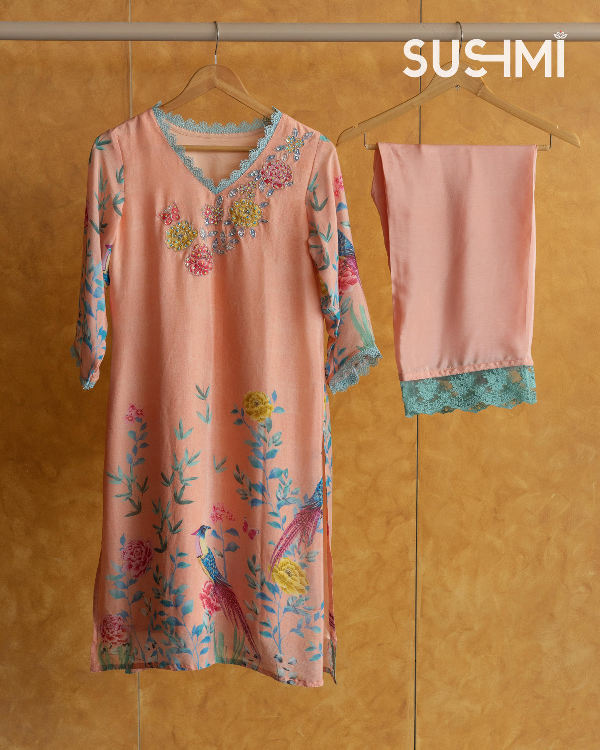 Pure Chinnon Printed Coordset