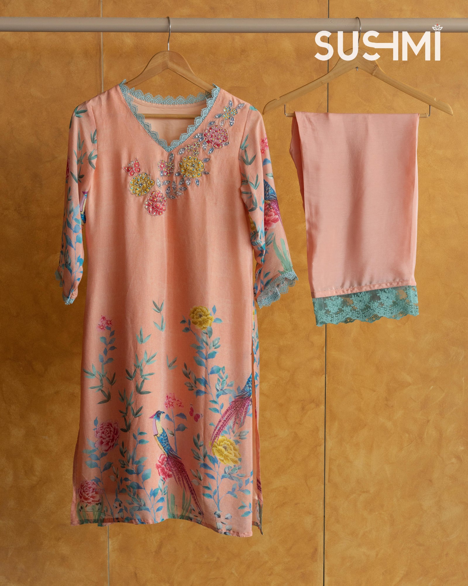 Pure Chinnon Printed Coordset