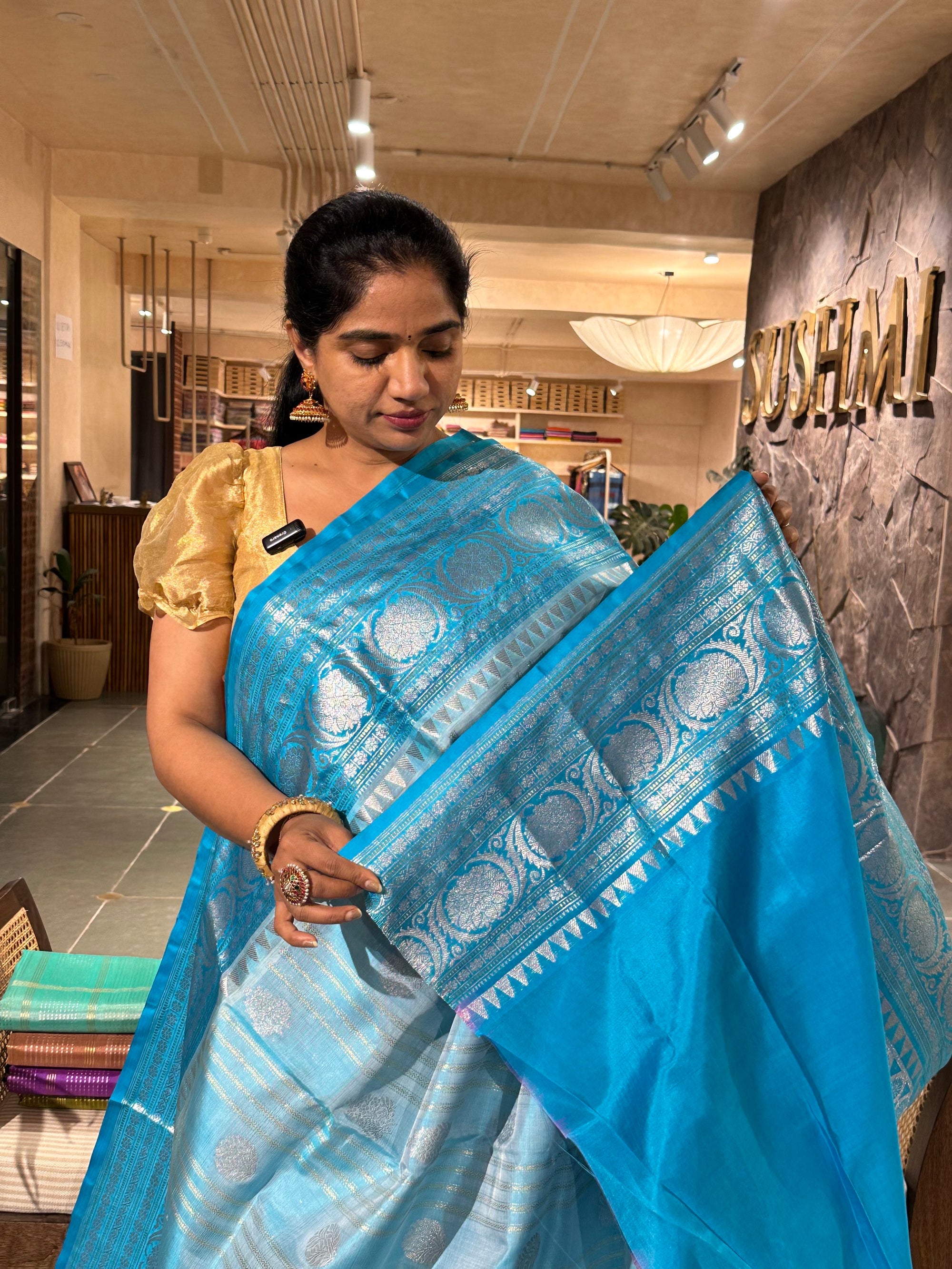 Venkatagiri Handloom Pure Silk Saree
