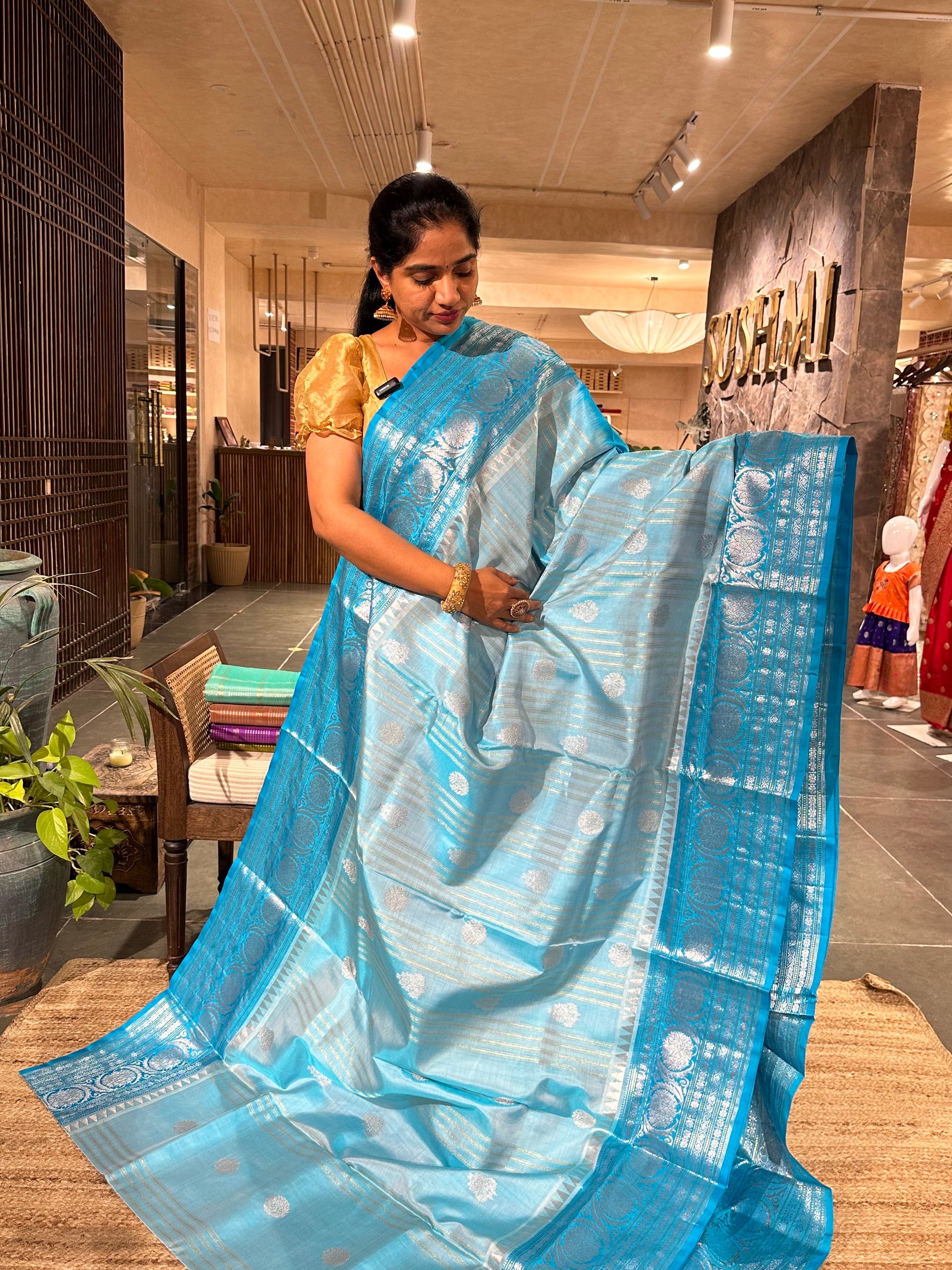 Venkatagiri Handloom Pure Silk Saree