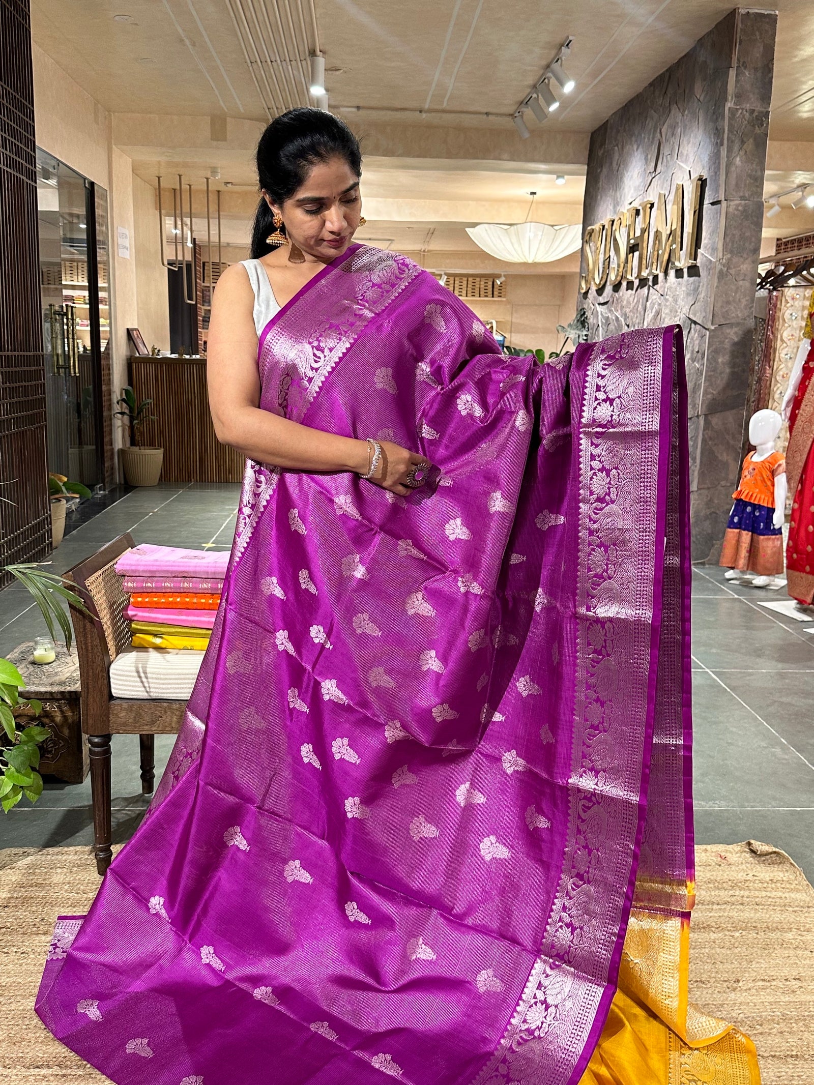 Venkatagiri Handloom Pure Silk Saree