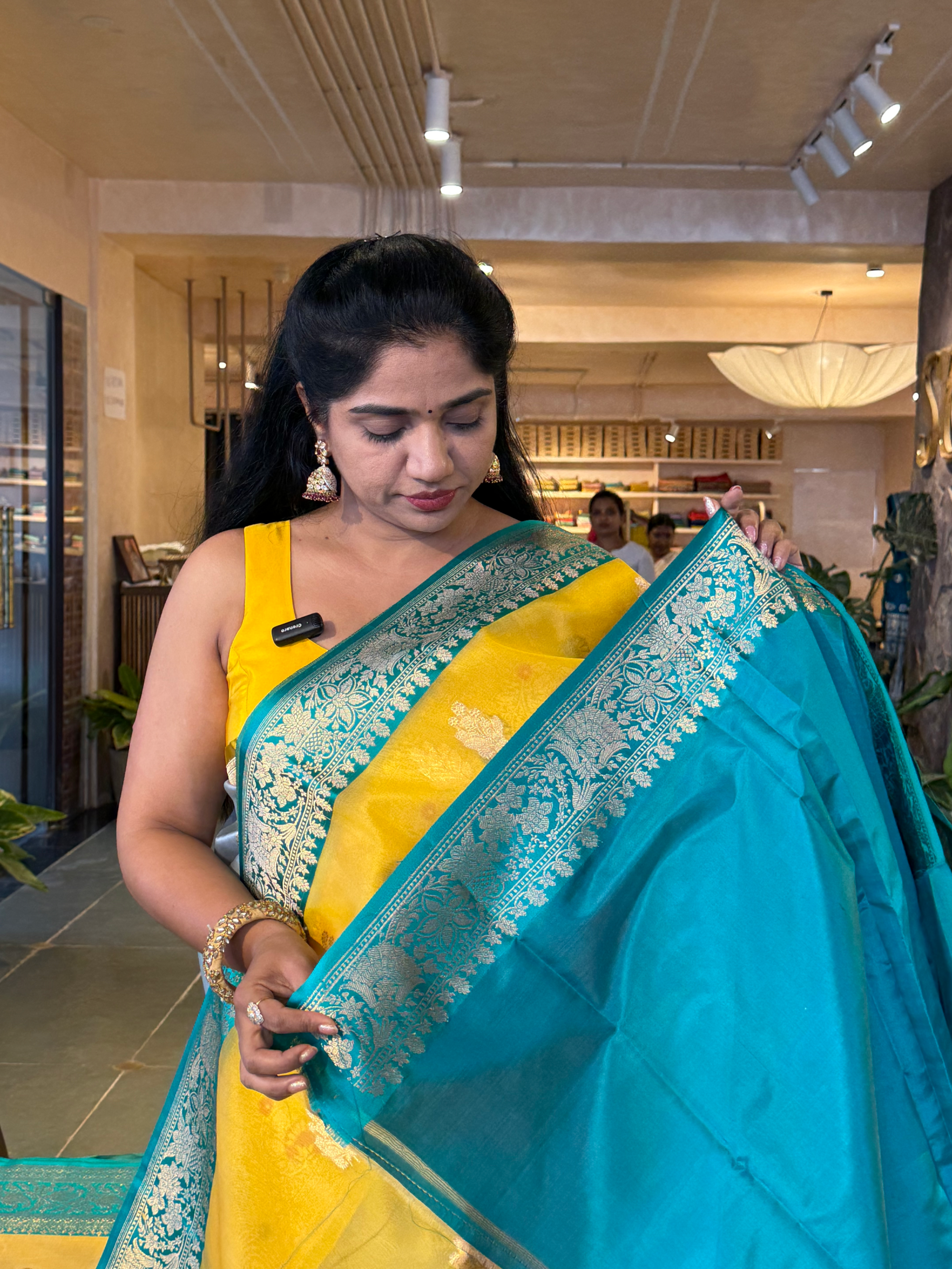 KBMA2205 : Banarasi Handloom Kora Silk Saree