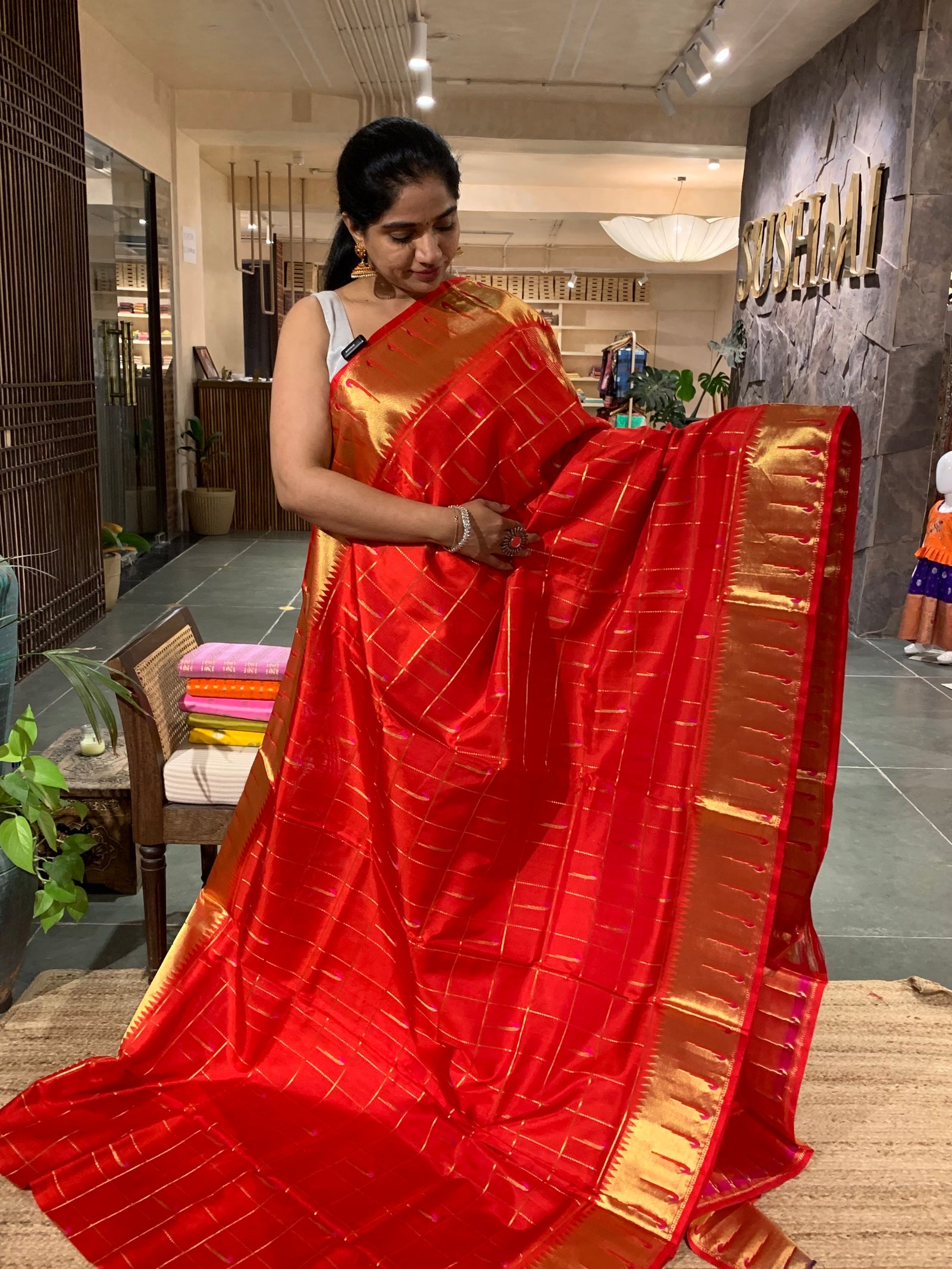 Venkatagiri Handloom Pure Silk Saree