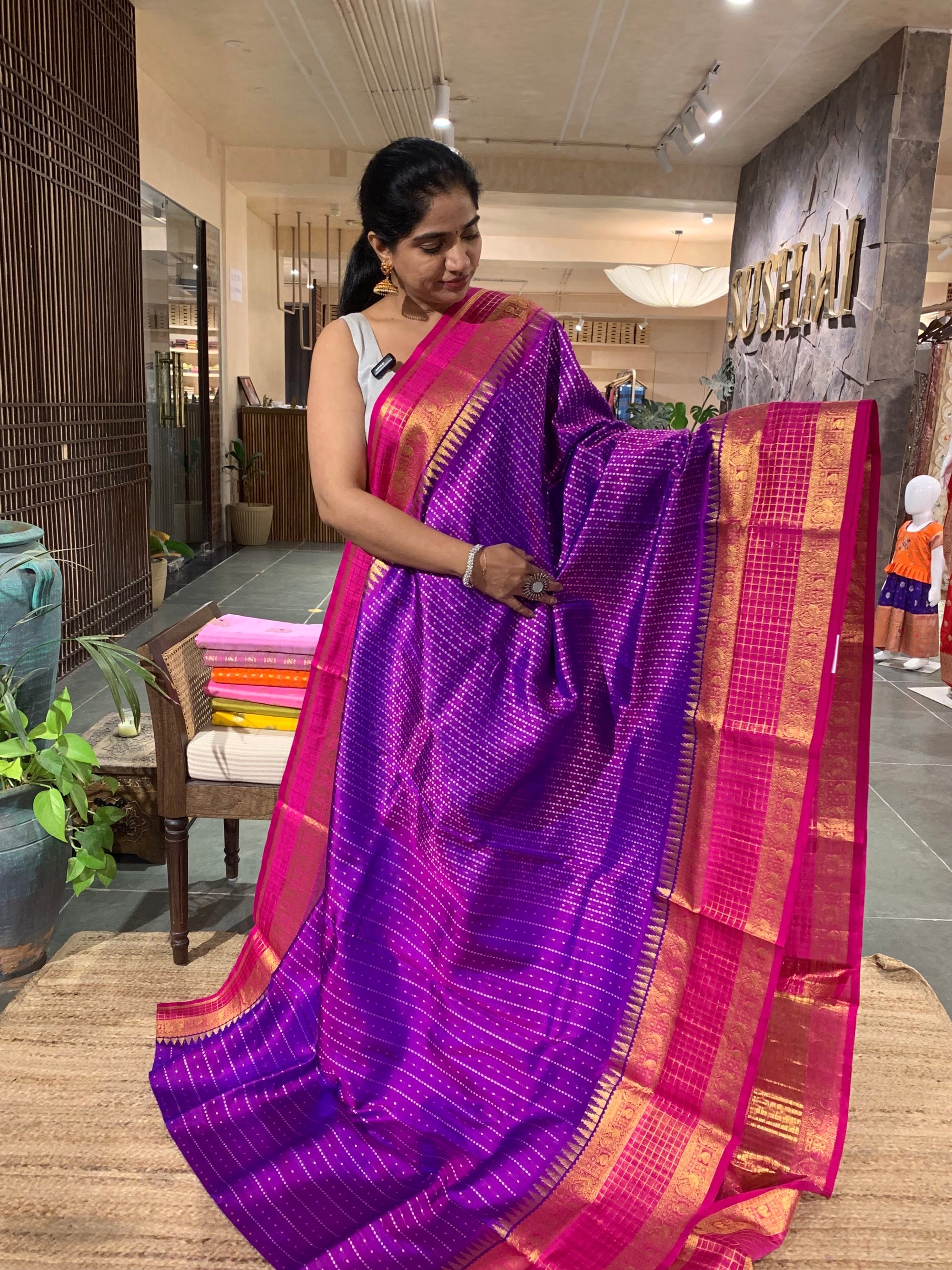 Venkatagiri Handloom Pure Silk Saree