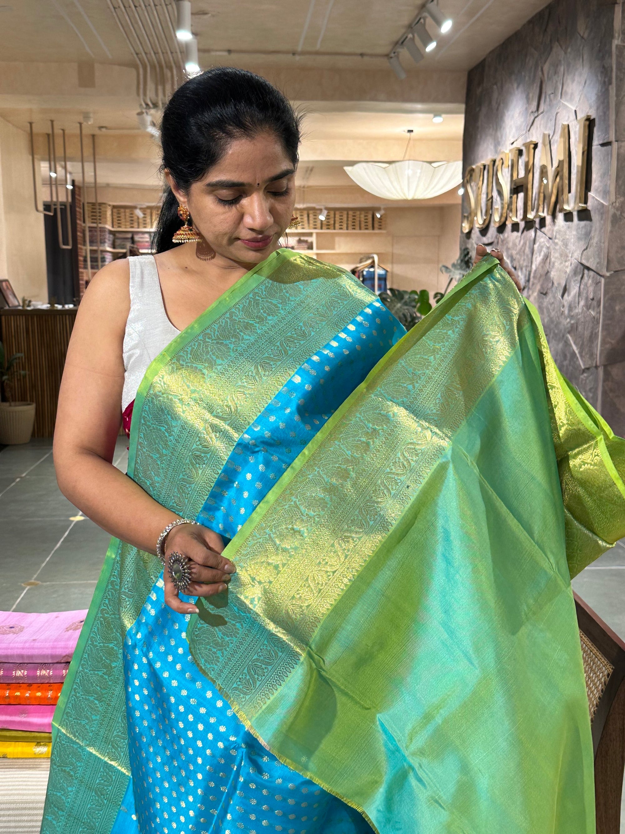 Venkatagiri Handloom Pure Silk Saree