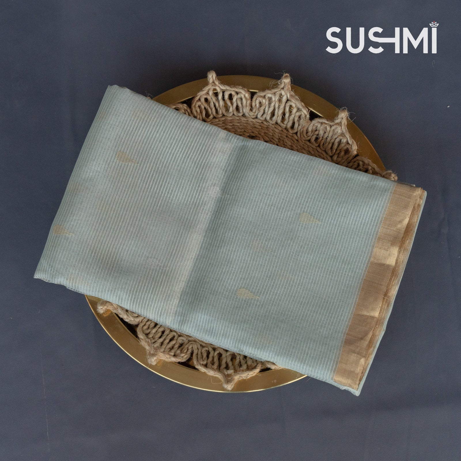 Chanderi tissue saree