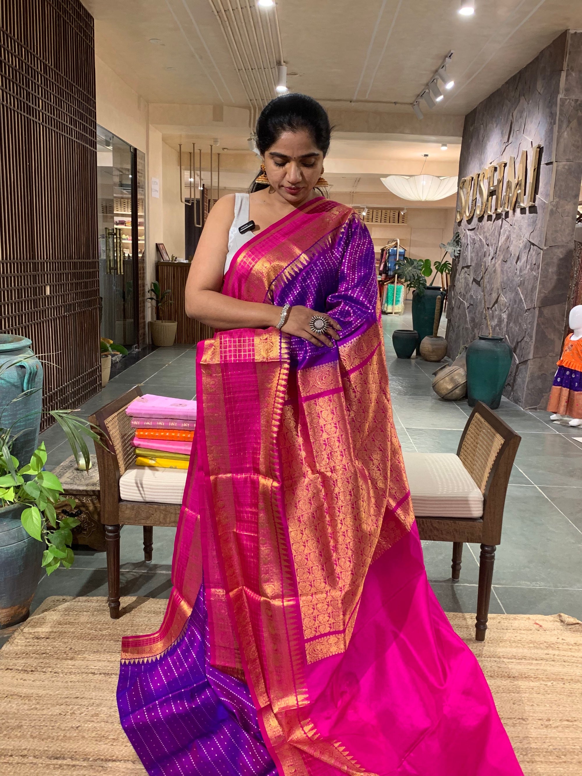 Venkatagiri Handloom Pure Silk Saree