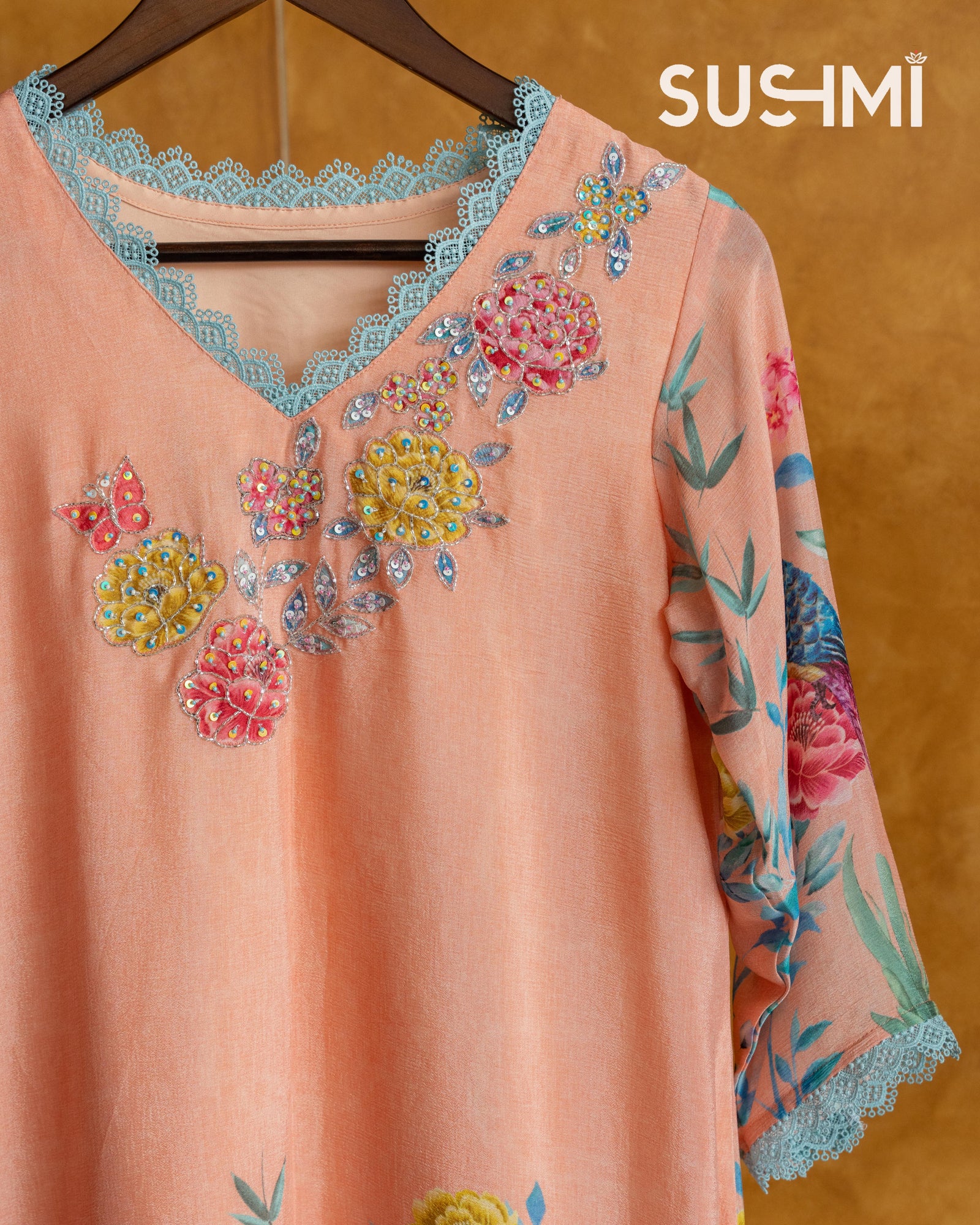 Pure Chinnon Printed Coordset