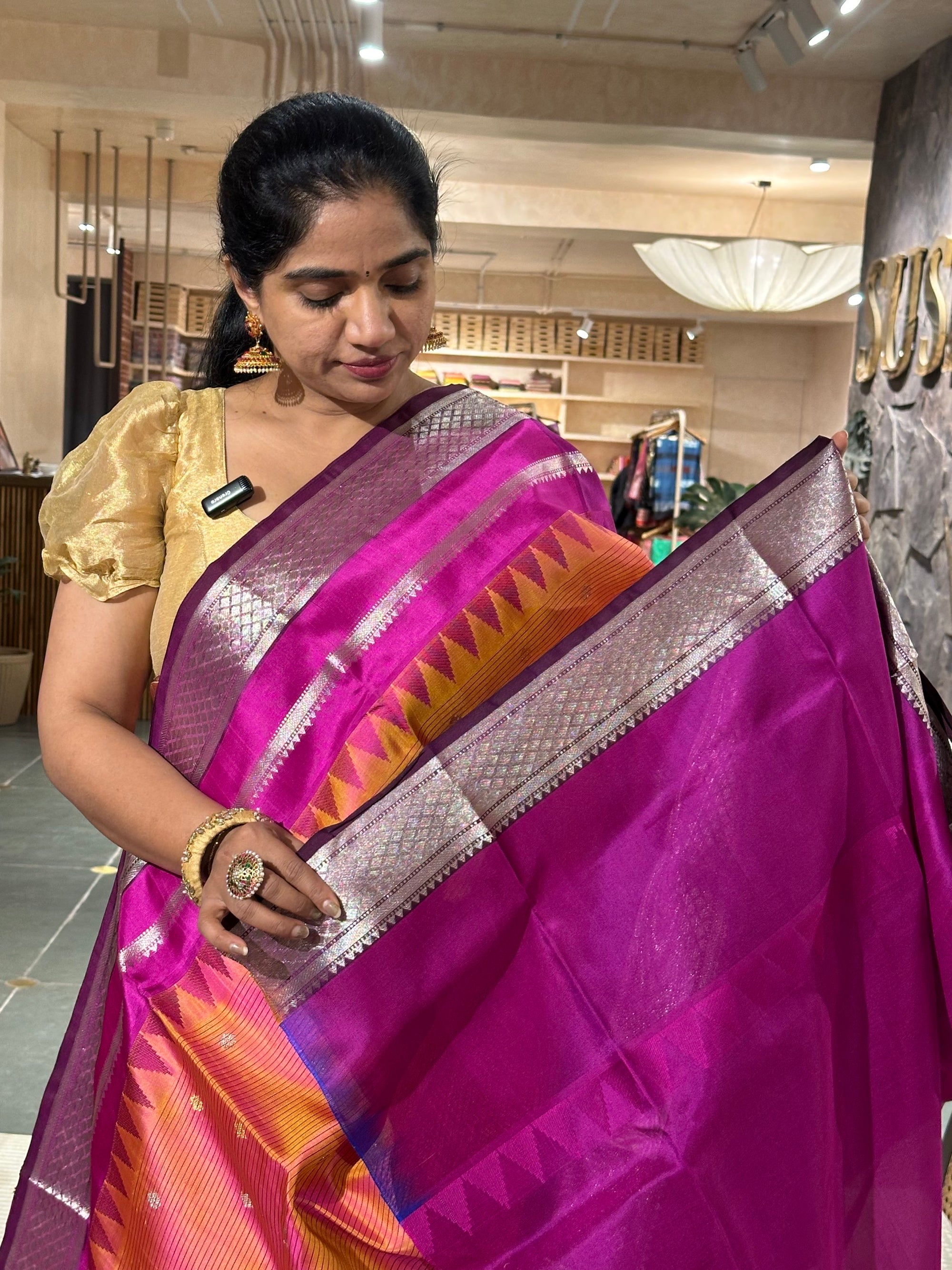 Venkatagiri Handloom Pure Silk Saree