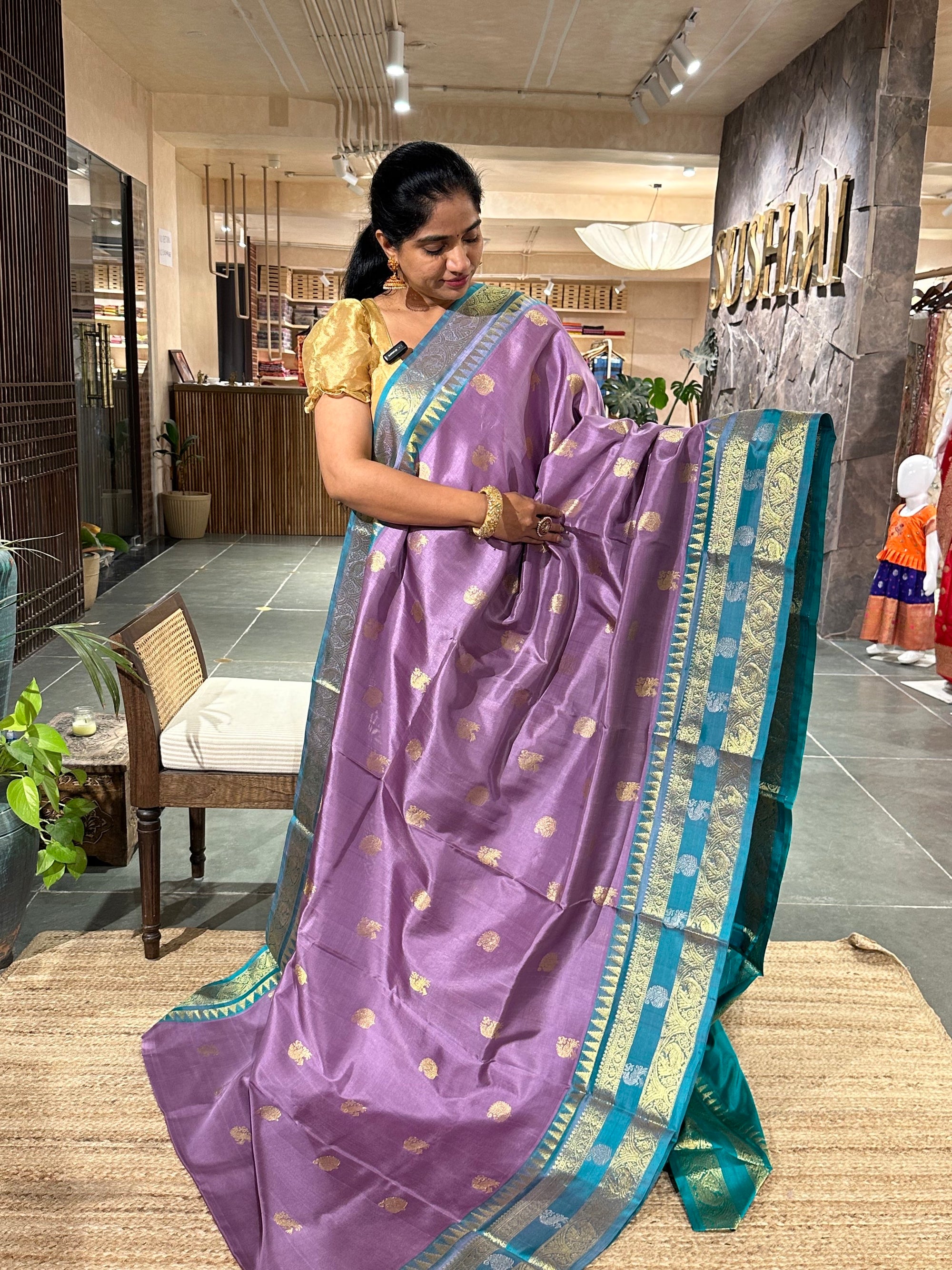 Venkatagiri Handloom Pure Silk Saree