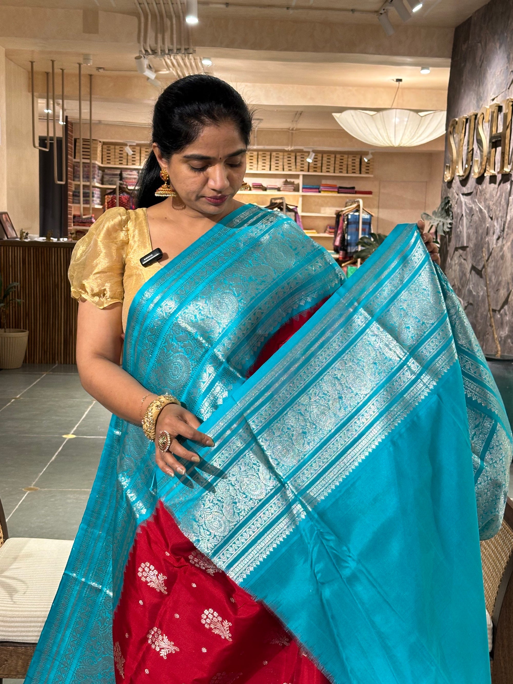 Venkatagiri Handloom Pure Silk Saree