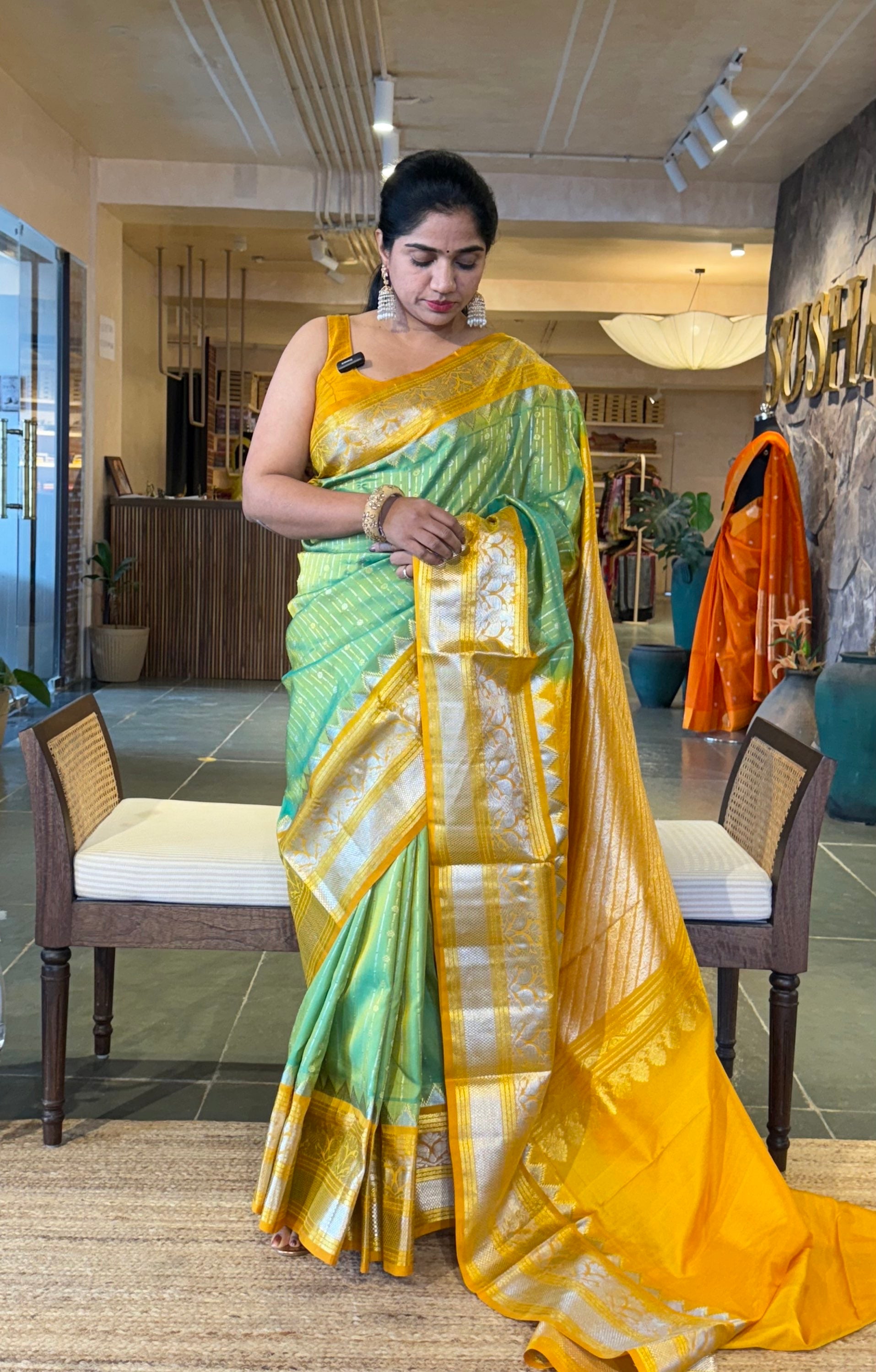 Venkatagiri Handloom Pure Silk Saree