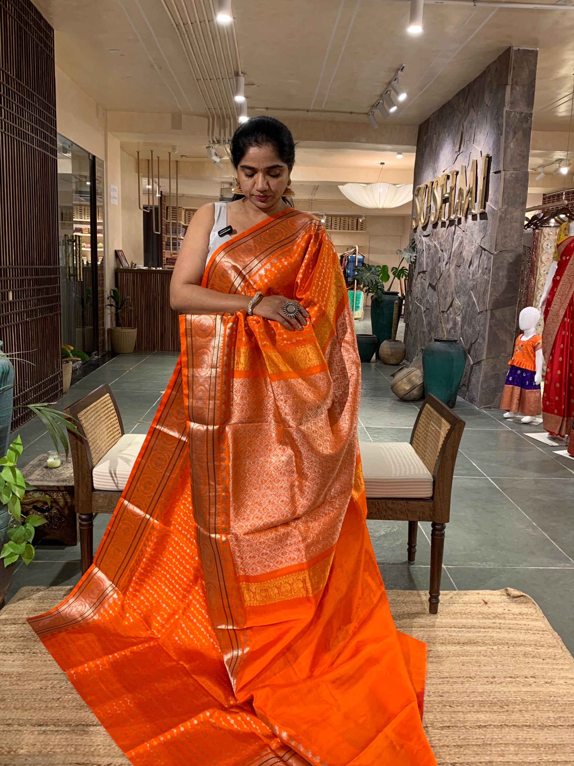 Venkatagiri Handloom Pure Silk Saree