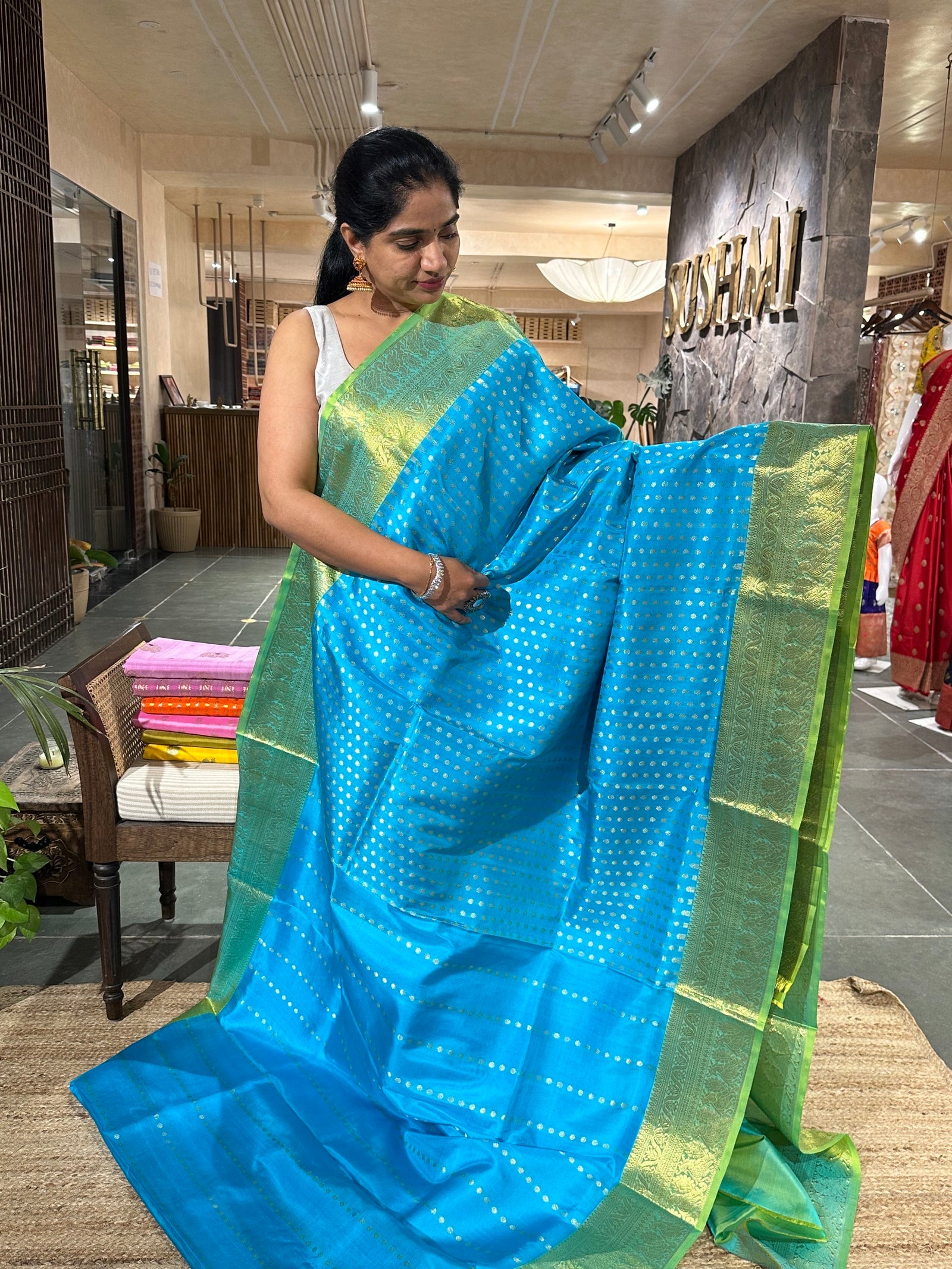 Venkatagiri Handloom Pure Silk Saree