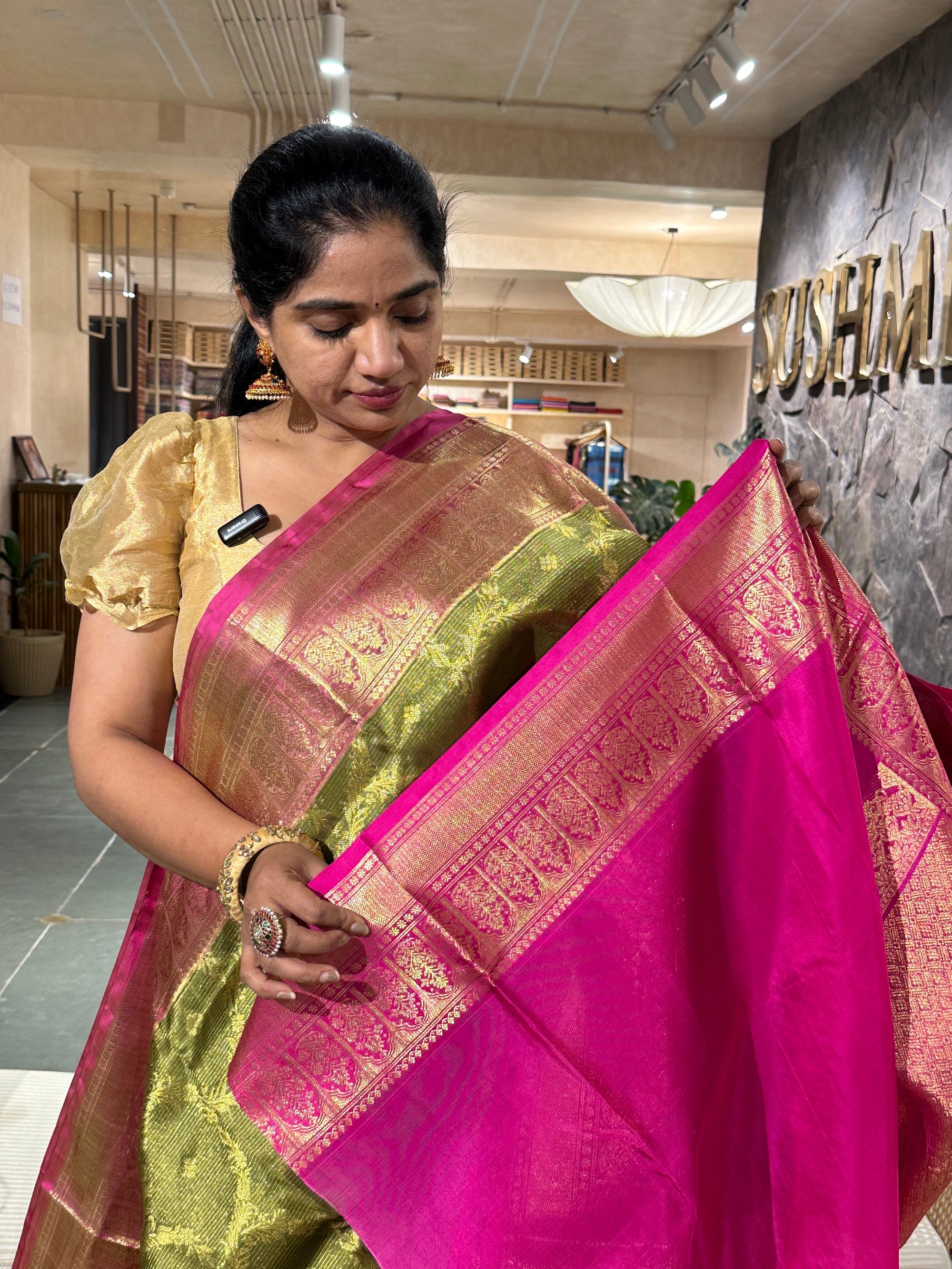 Venkatagiri Handloom Pure Silk Saree