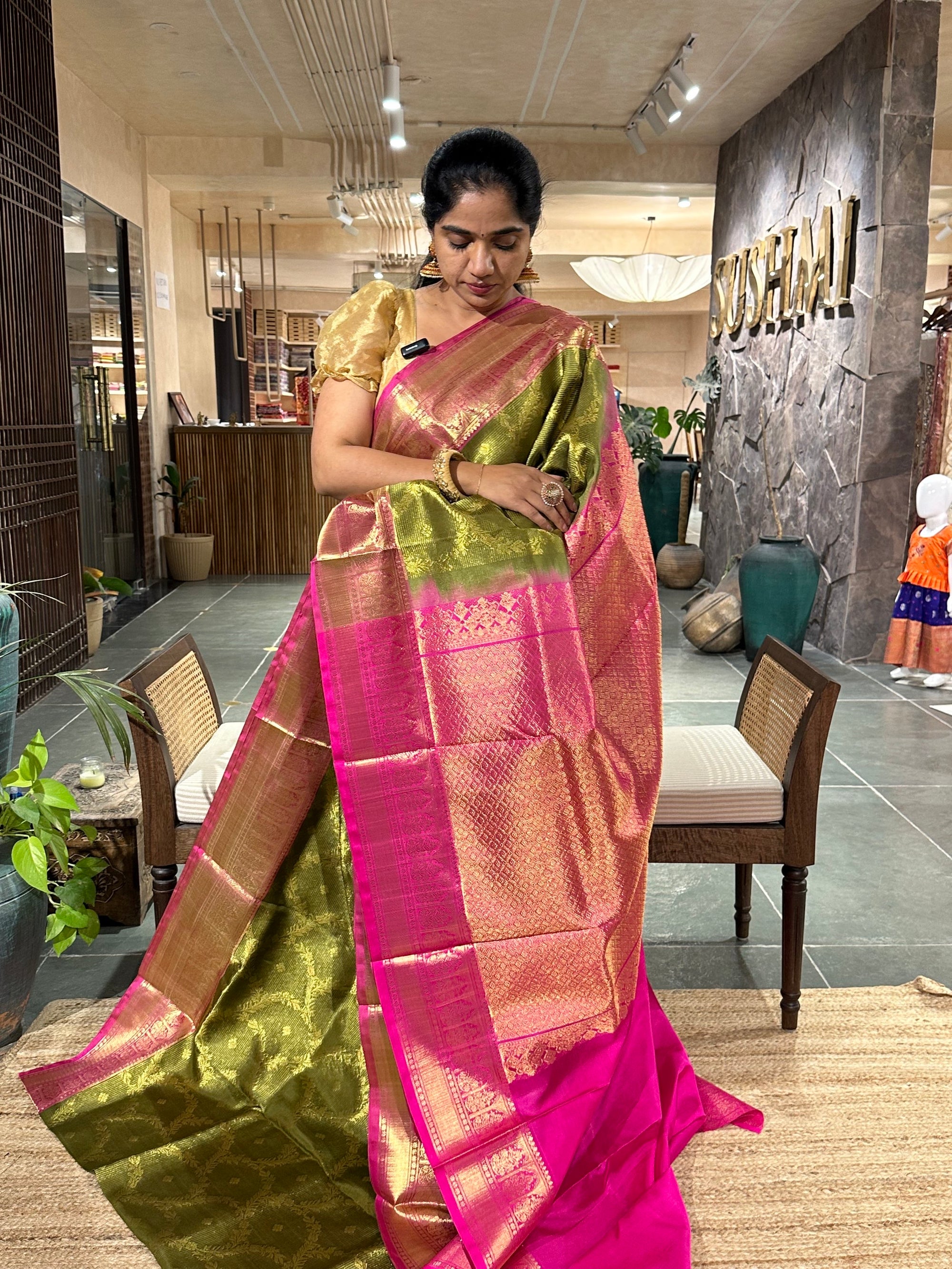 Venkatagiri Handloom Pure Silk Saree