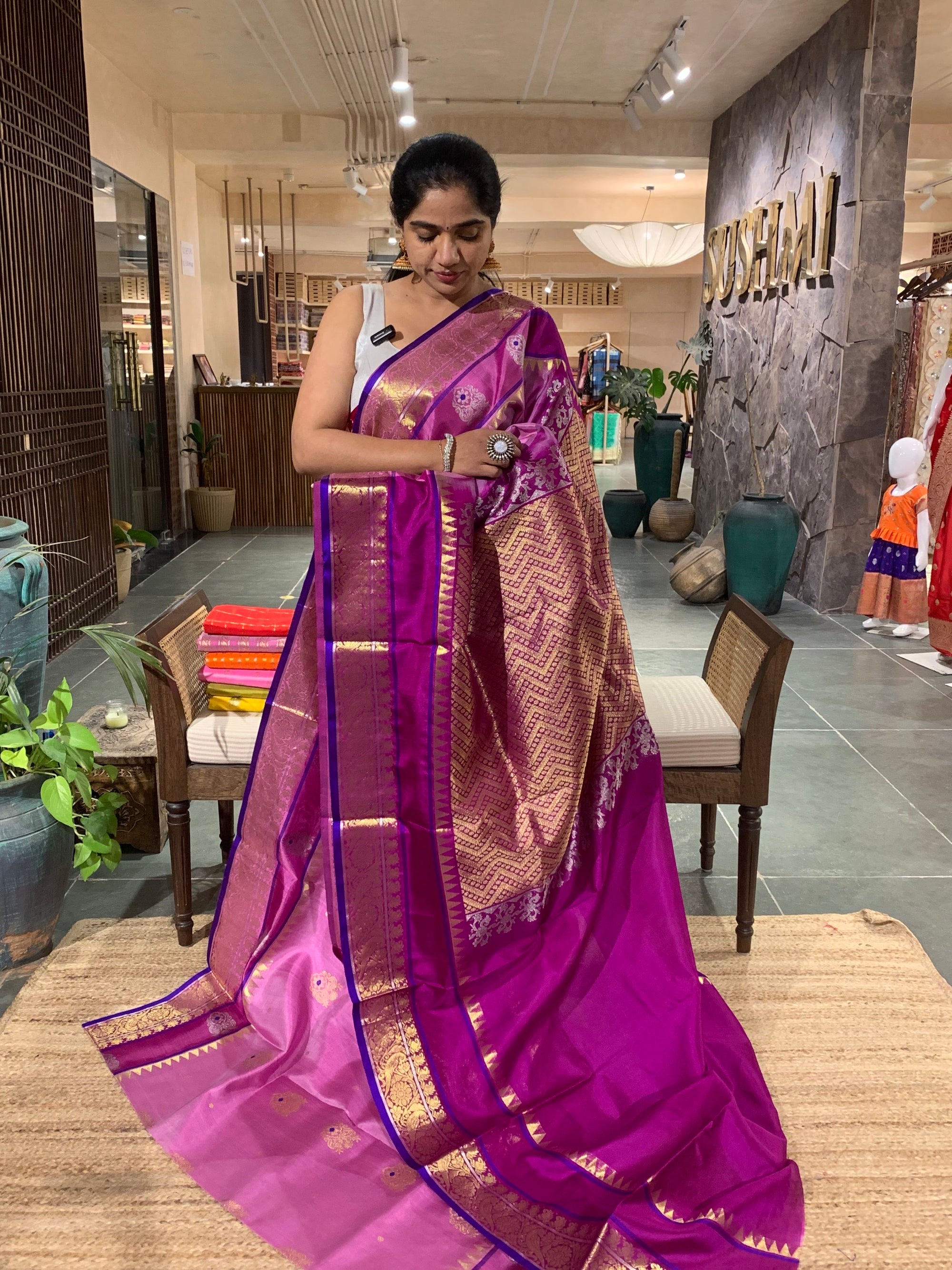 Venkatagiri Handloom Pure Silk Saree