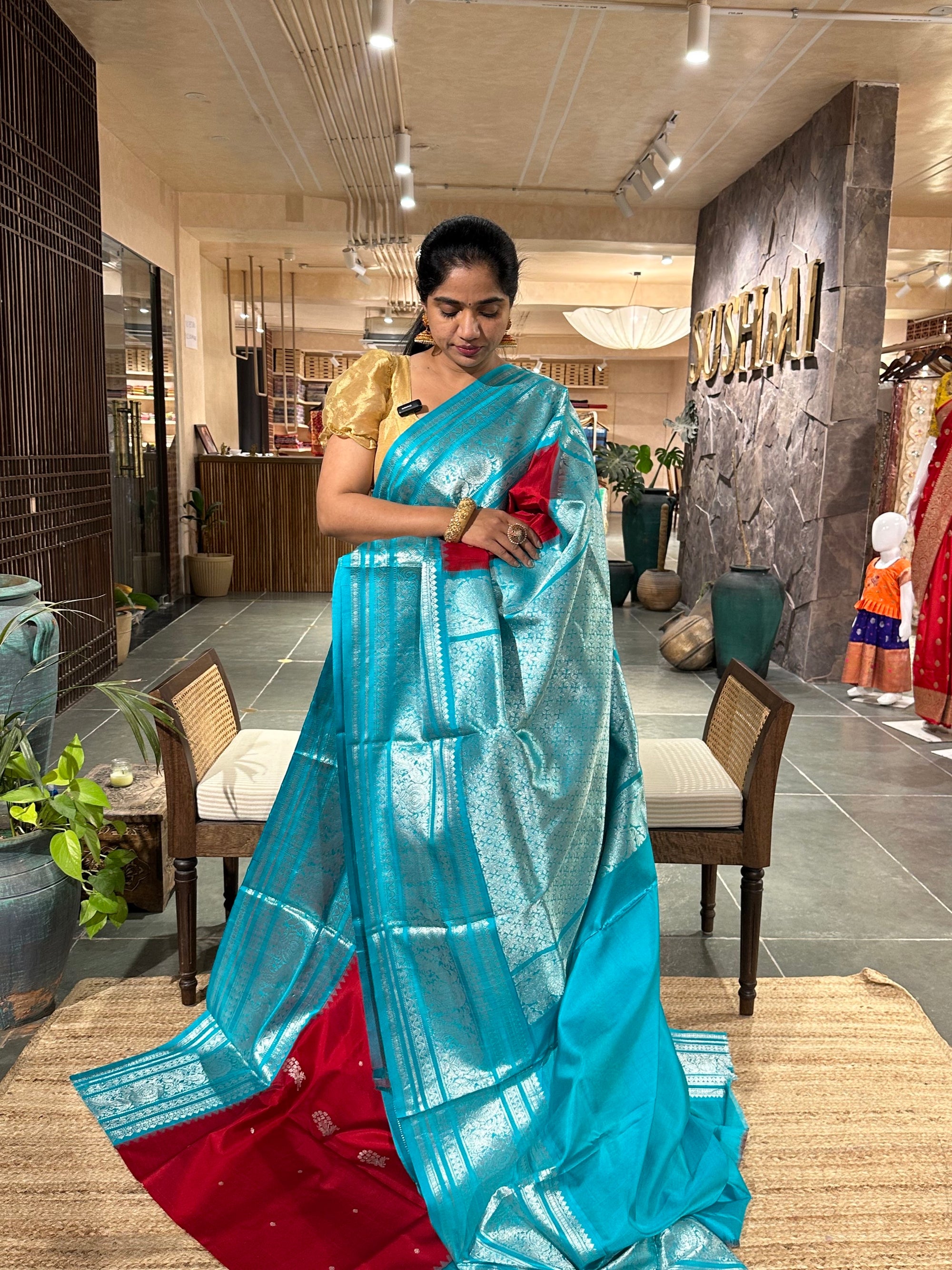 Venkatagiri Handloom Pure Silk Saree