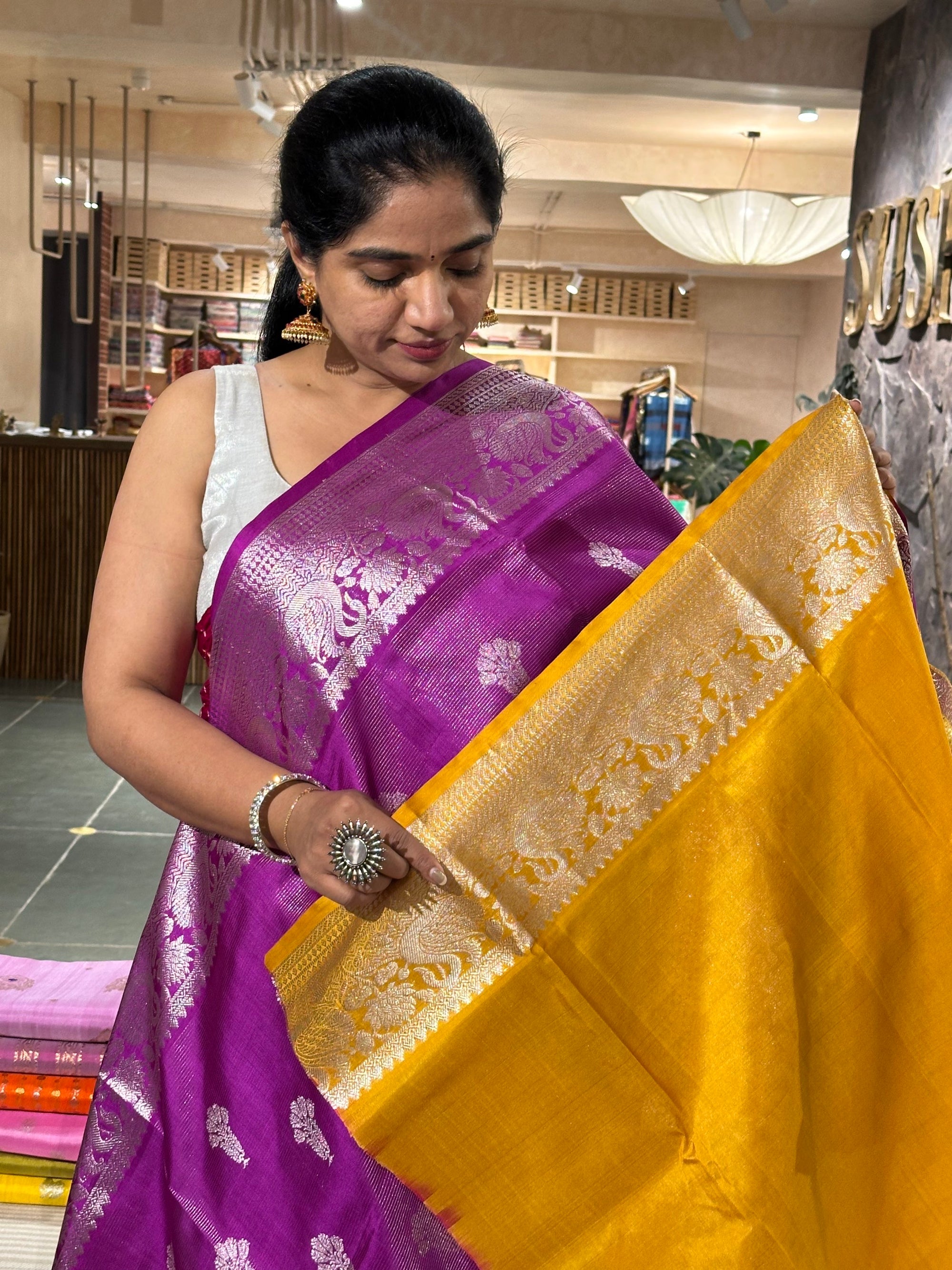 Venkatagiri Handloom Pure Silk Saree