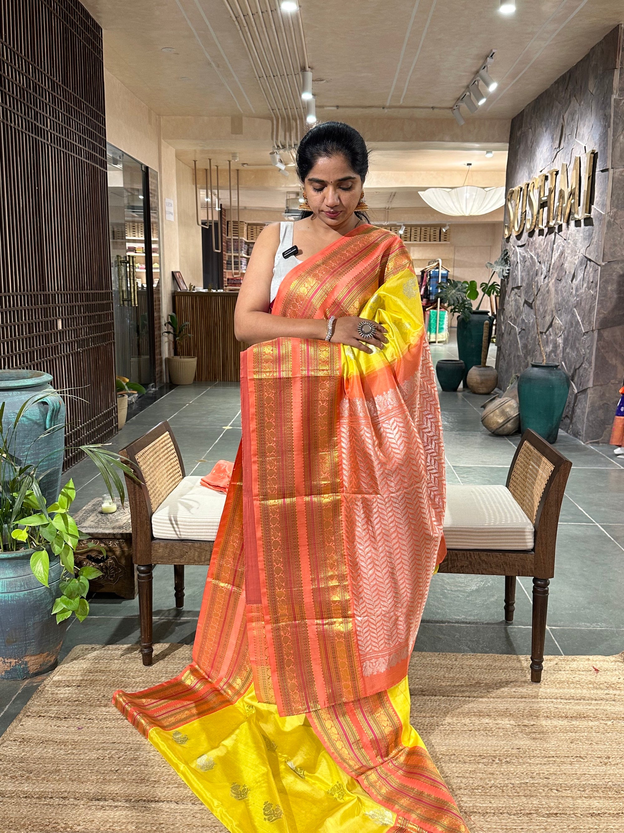 Venkatagiri Handloom Pure Silk Saree