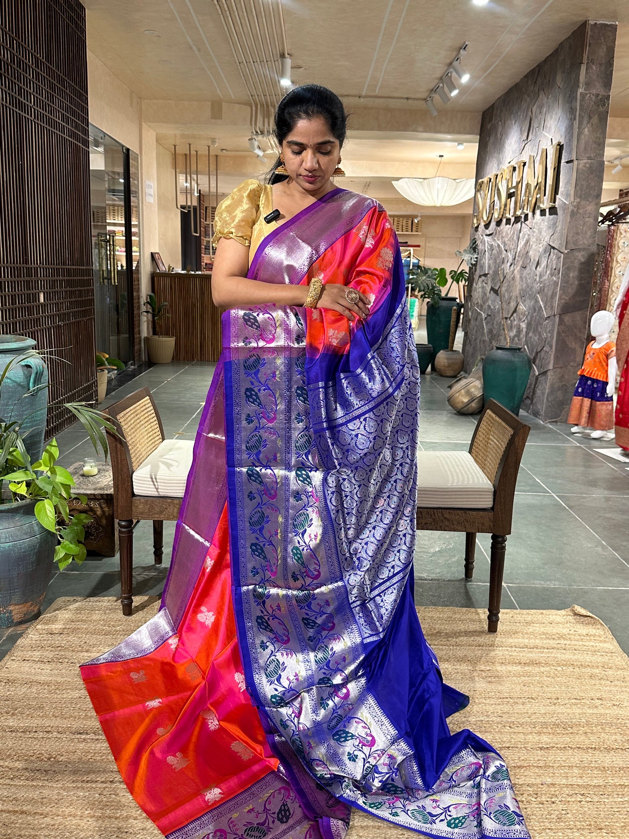 Venkatagiri Handloom Pure Silk Saree