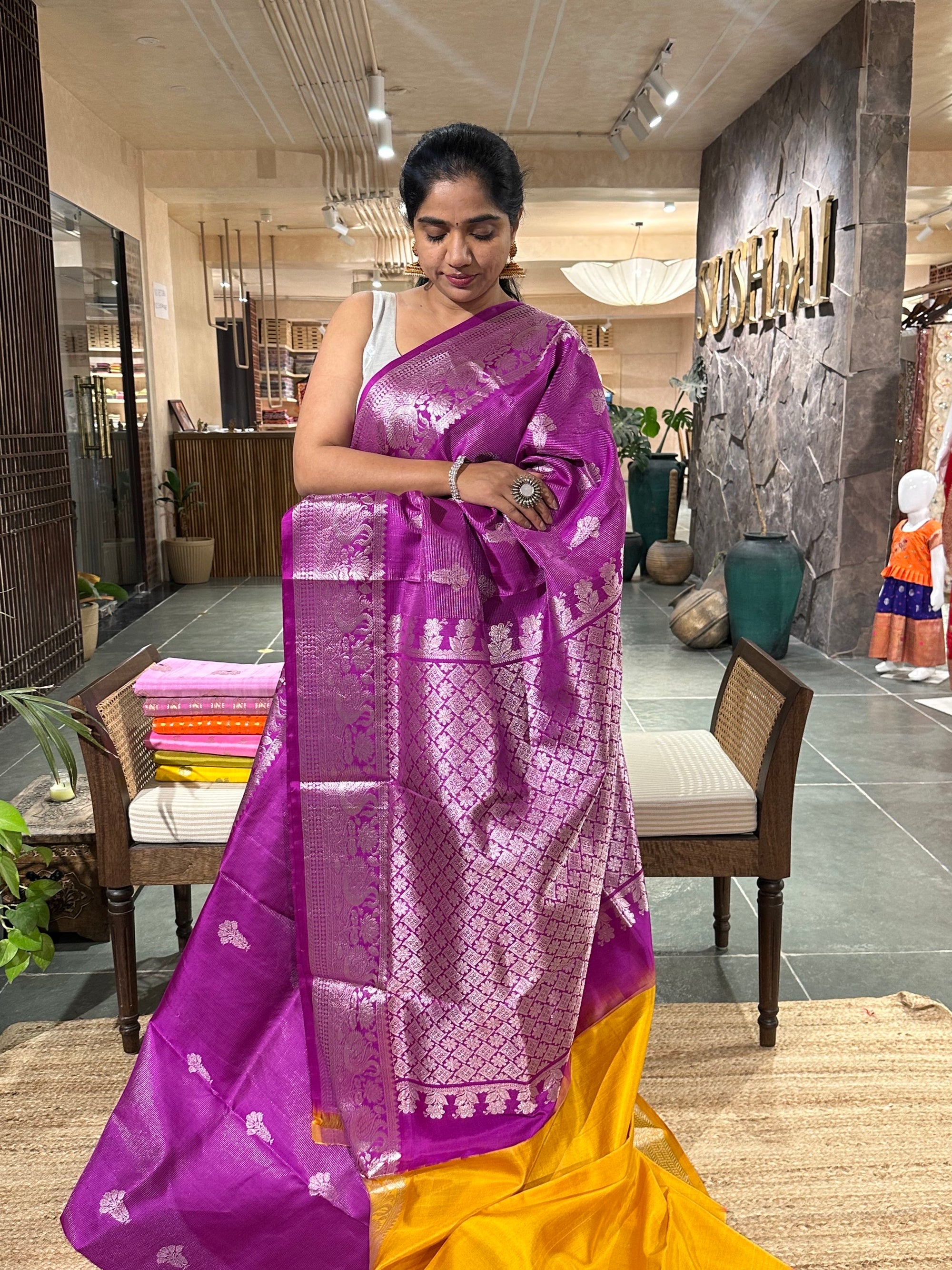 Venkatagiri Handloom Pure Silk Saree